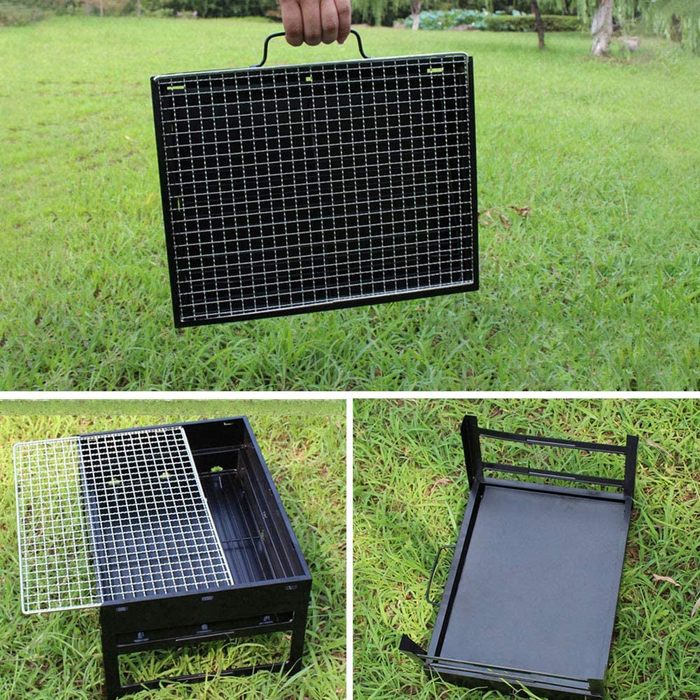 Foldable, Easy to Carry Barbeque Grill