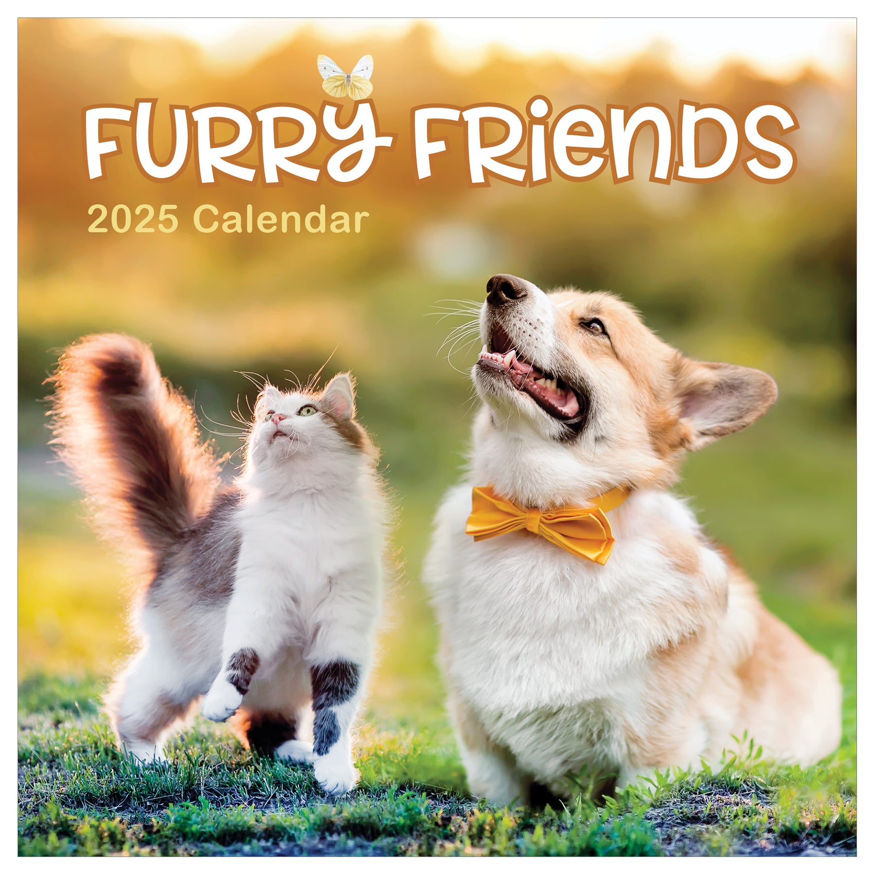 2025 Furry Friends Wall Calendar SELWII