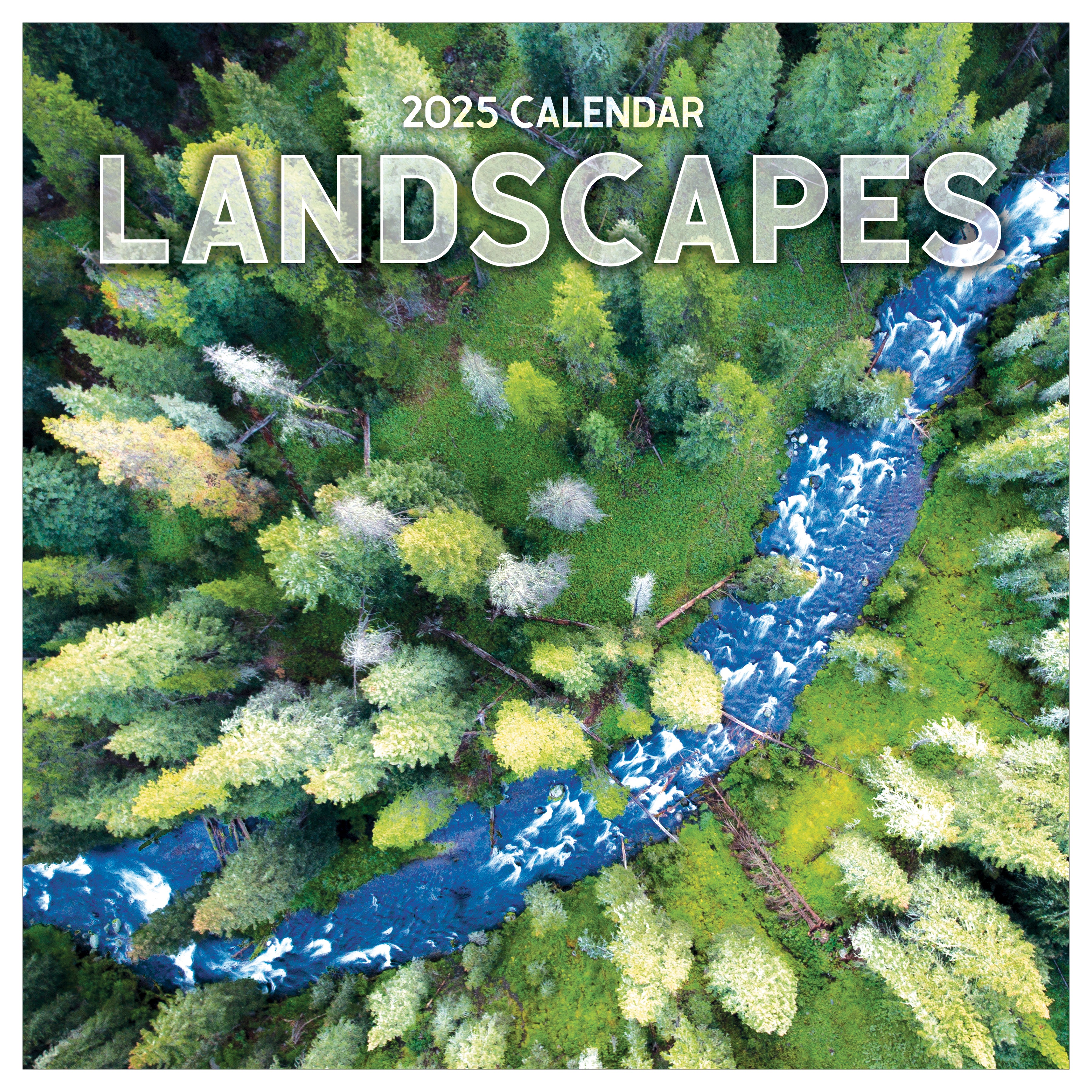 2025 Landscapes Wall Calendar SELWII