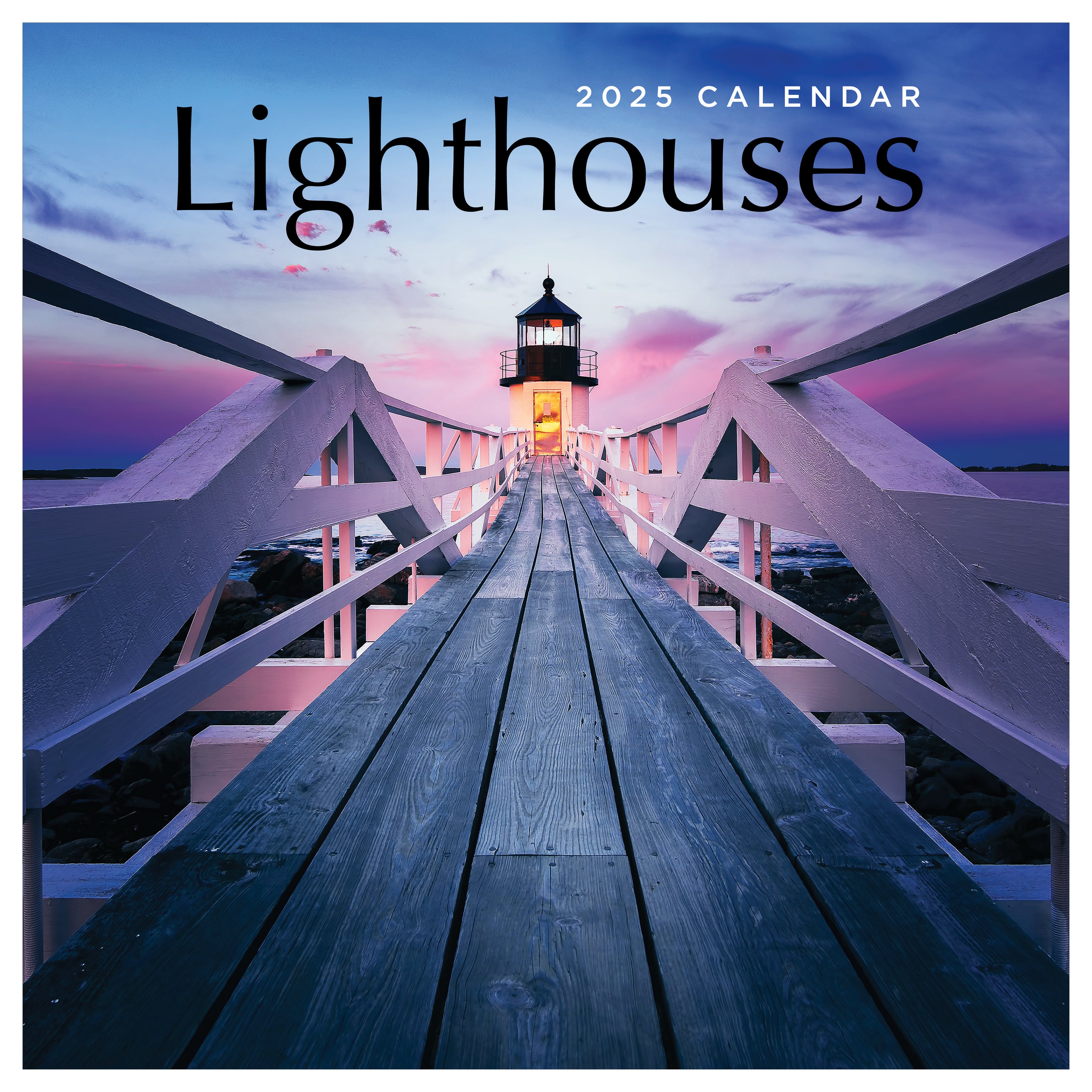 2025 Lighthouses Wall Calendar SELWII