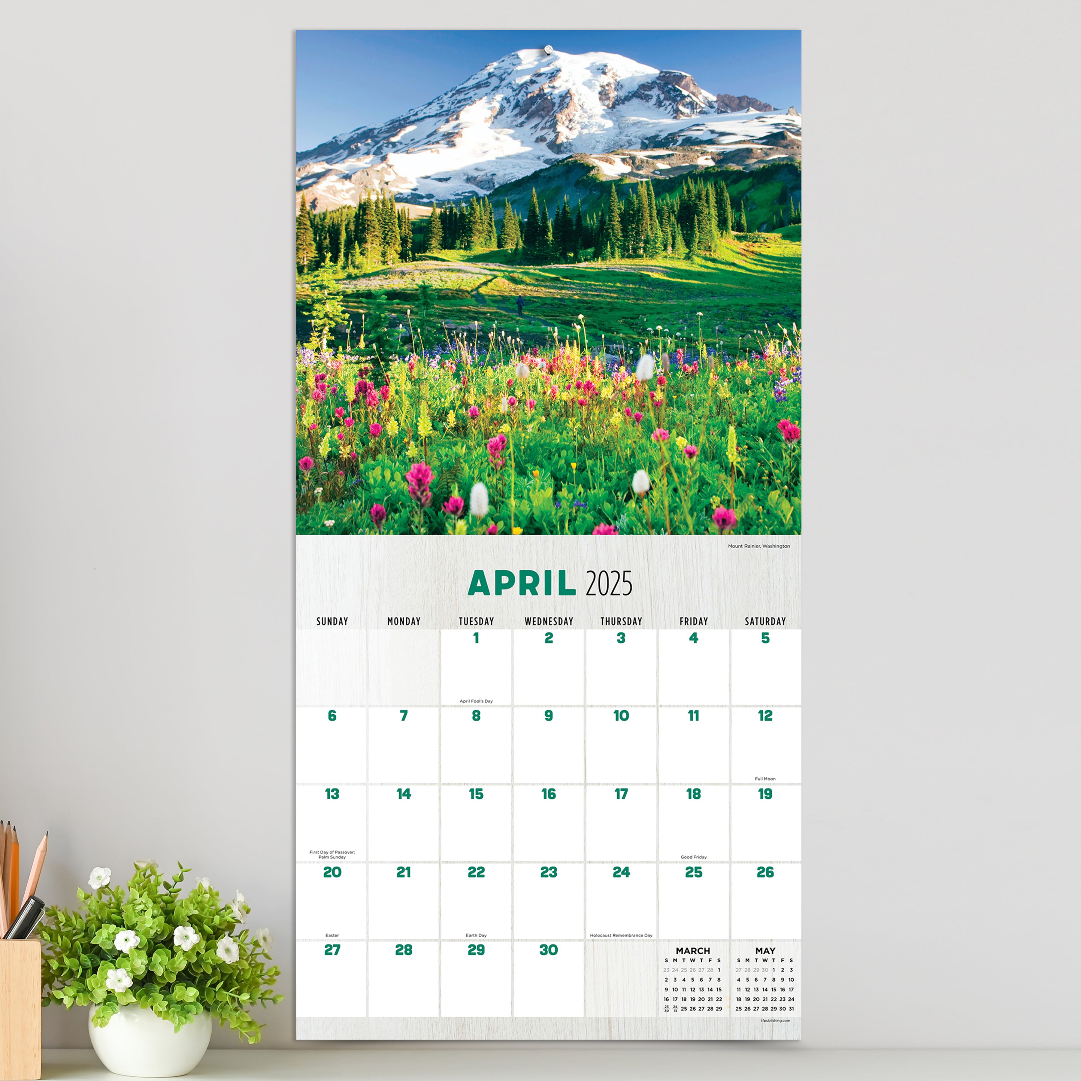 2025 Mountains Wall Calendar SELWII