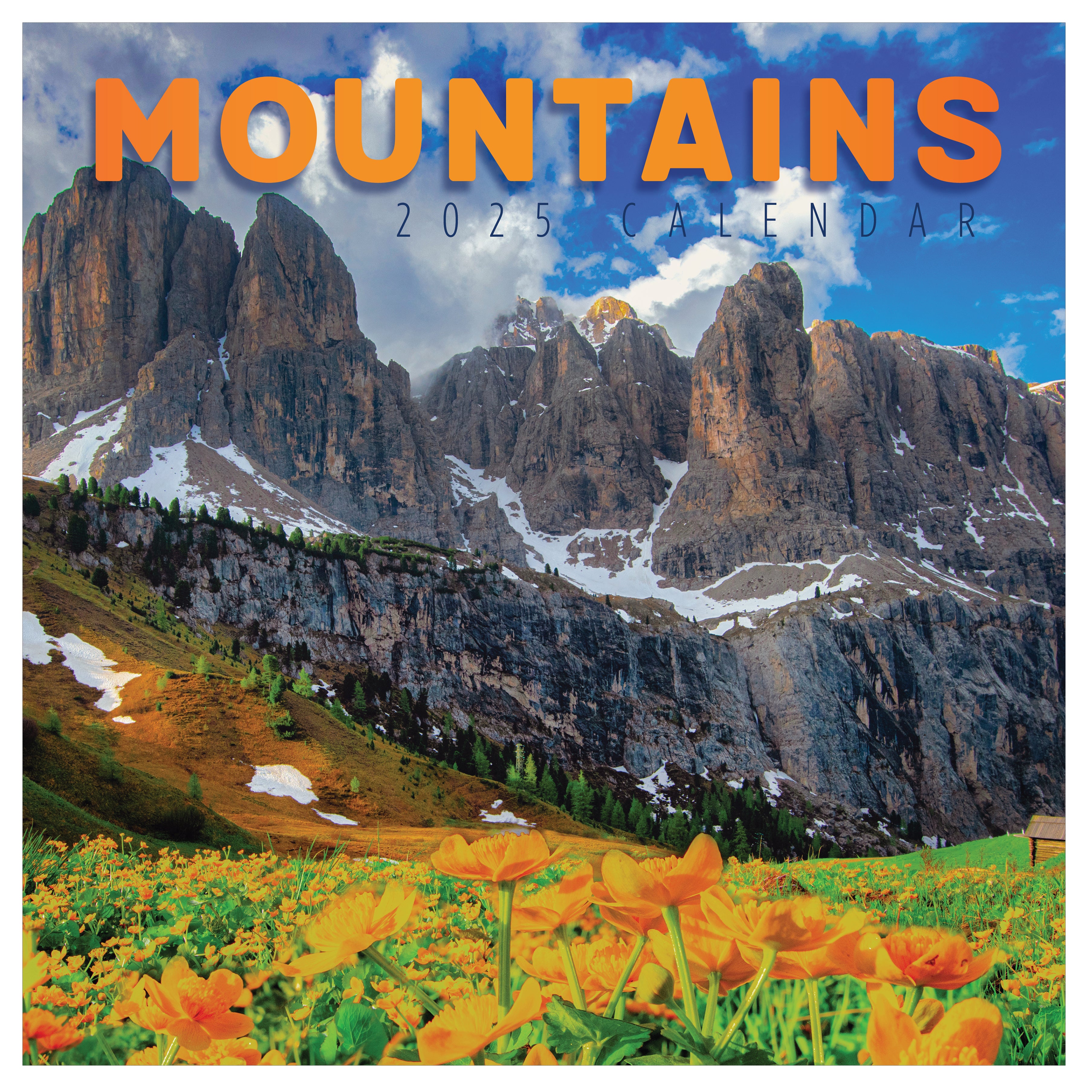 2025 Mountains Wall Calendar SELWII