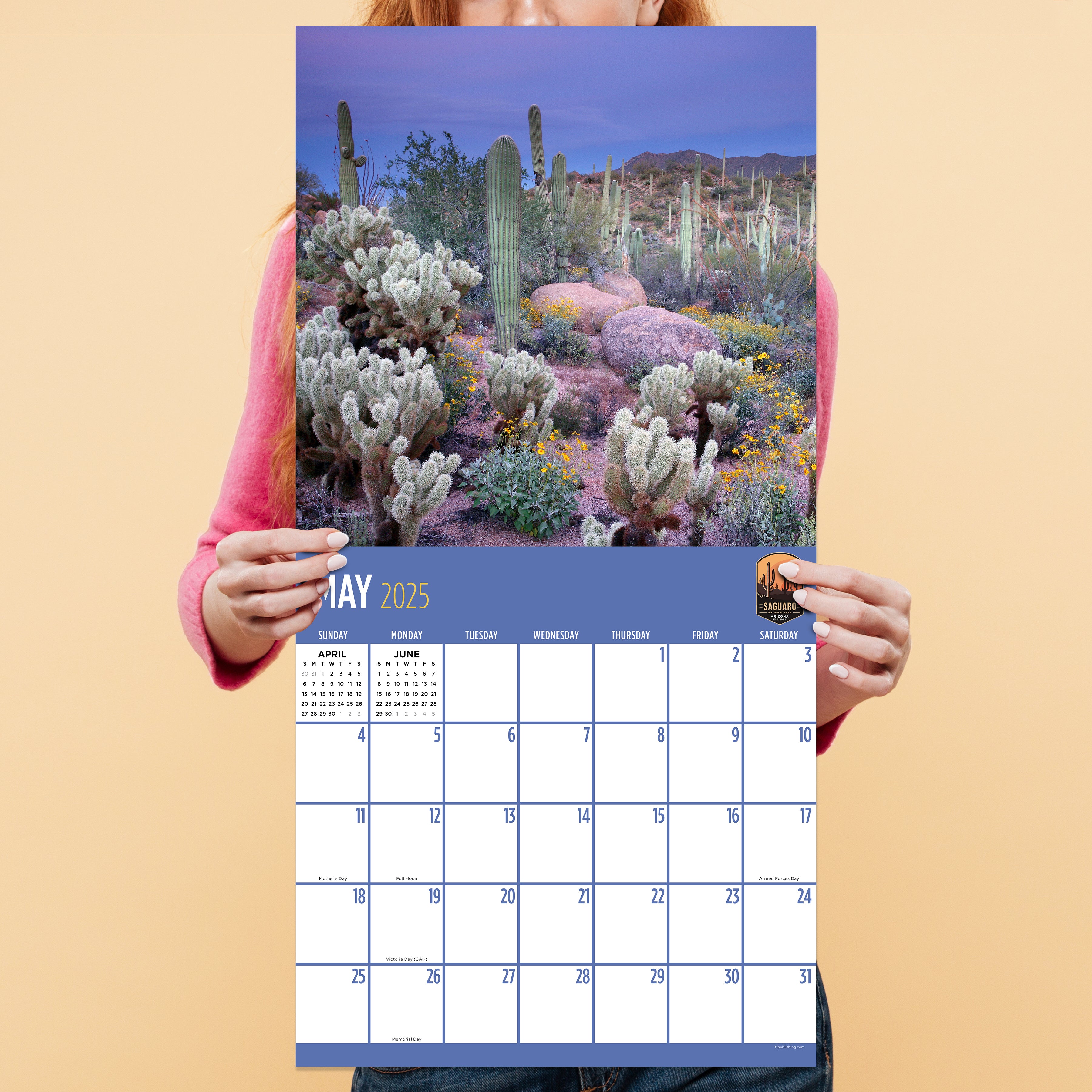 2025 National Parks Wall Calendar SELWII