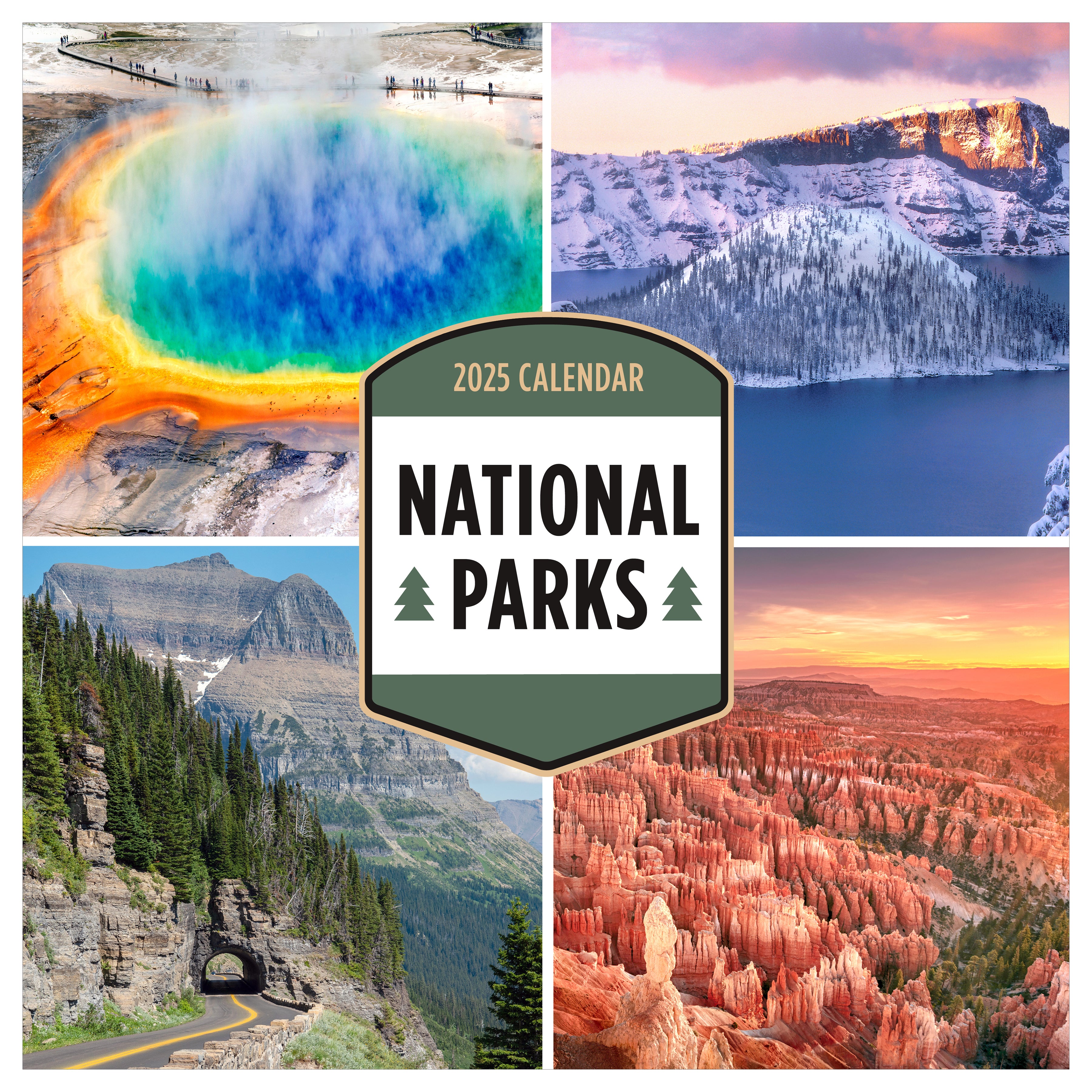 2025 National Parks Wall Calendar SELWII