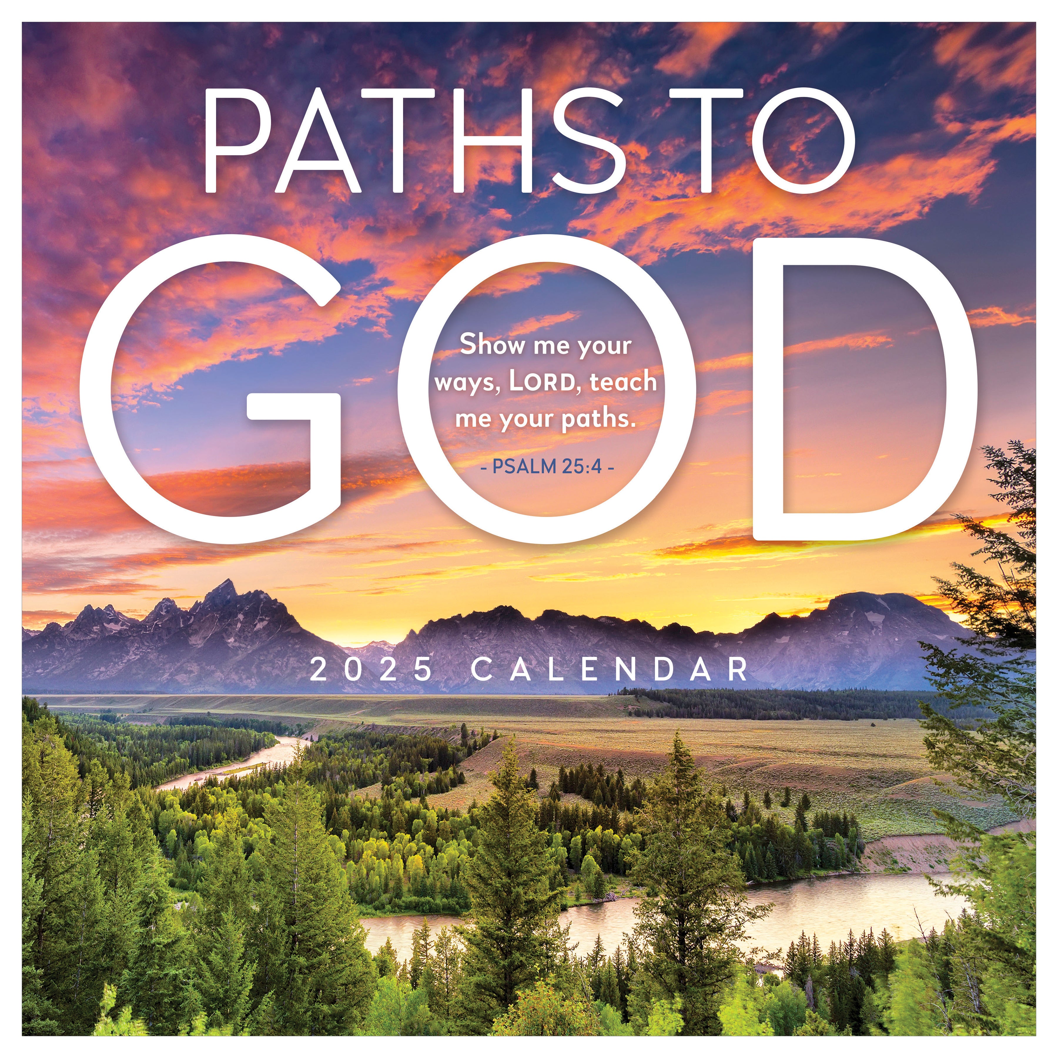 2025 Paths to God Wall Calendar SELWII