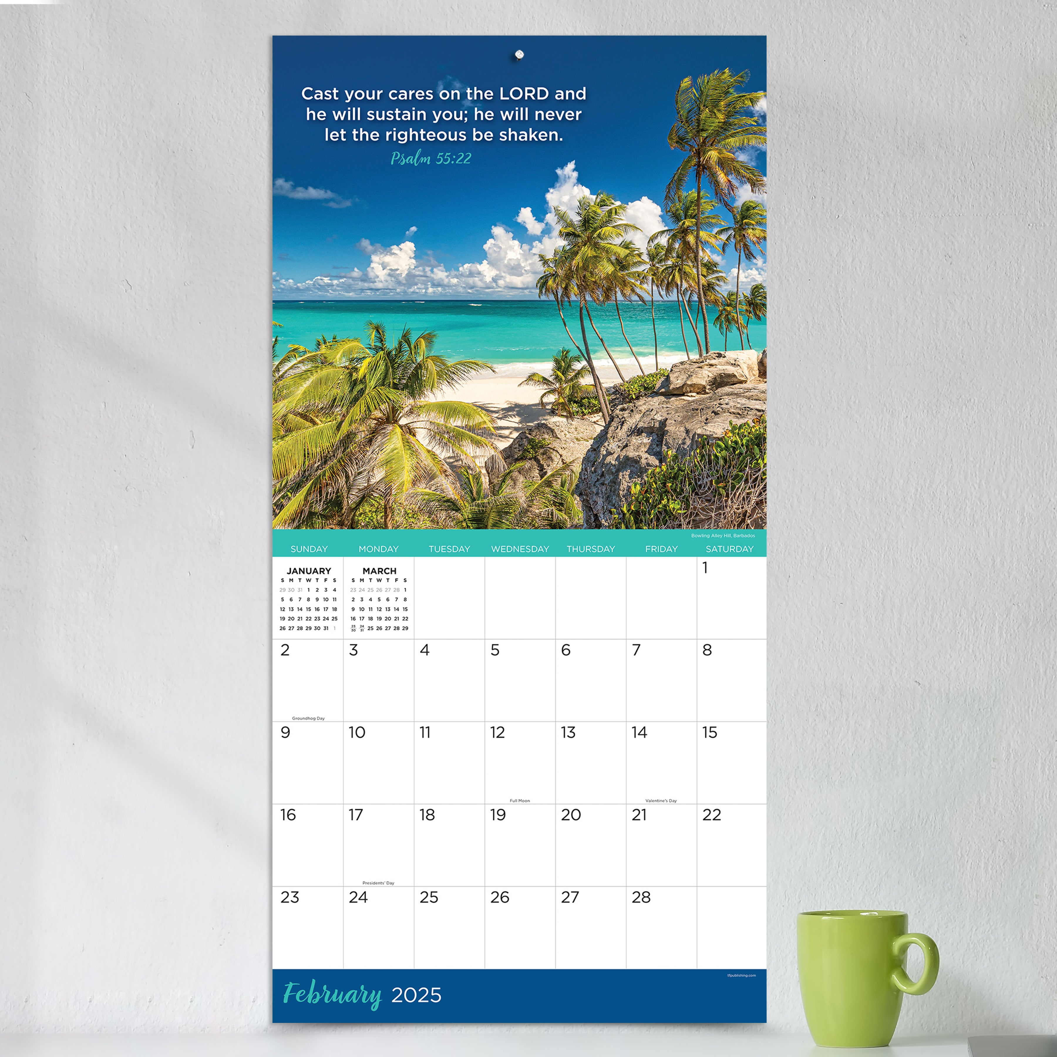 2025 Psalms Wall Calendar SELWII