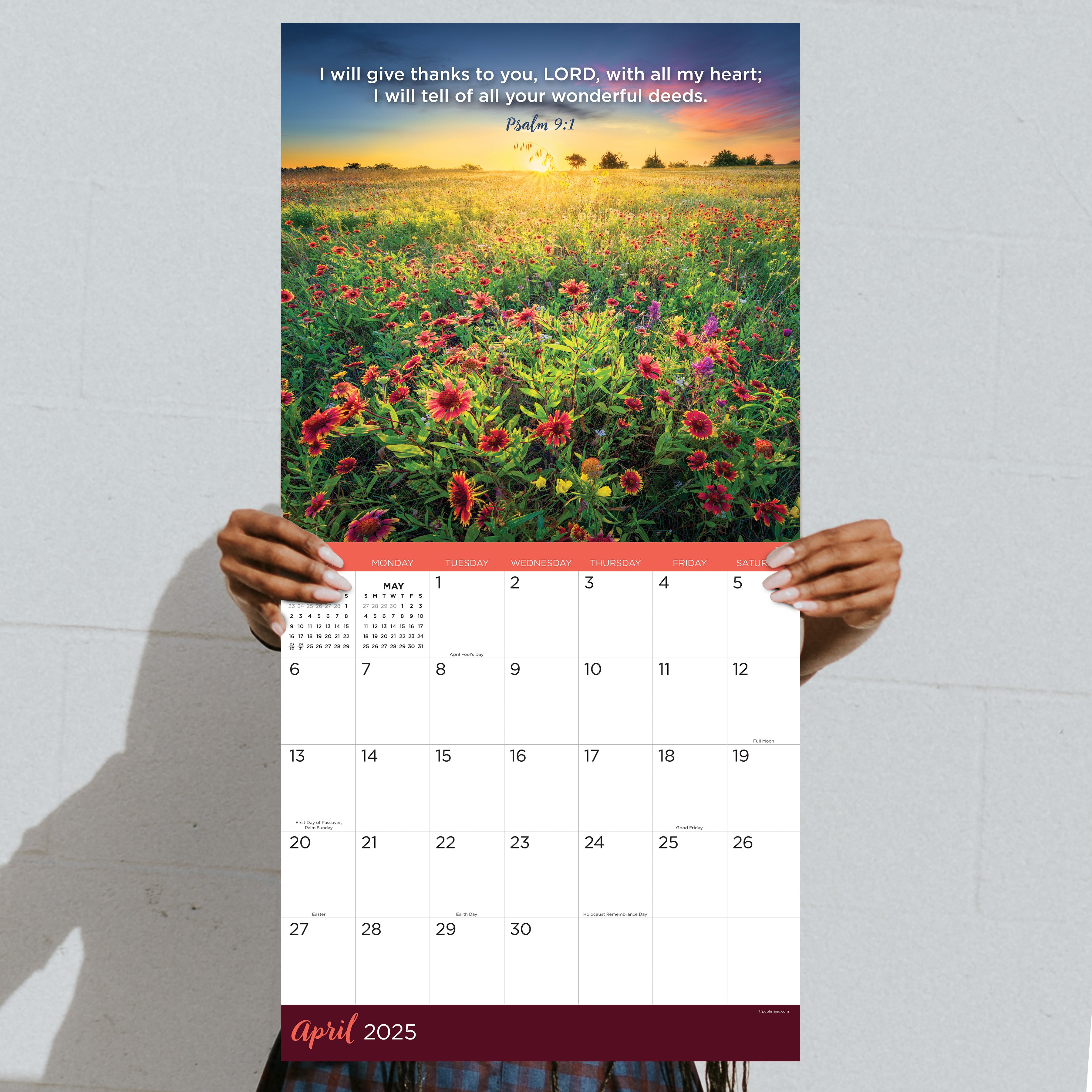 2025 Psalms Wall Calendar SELWII