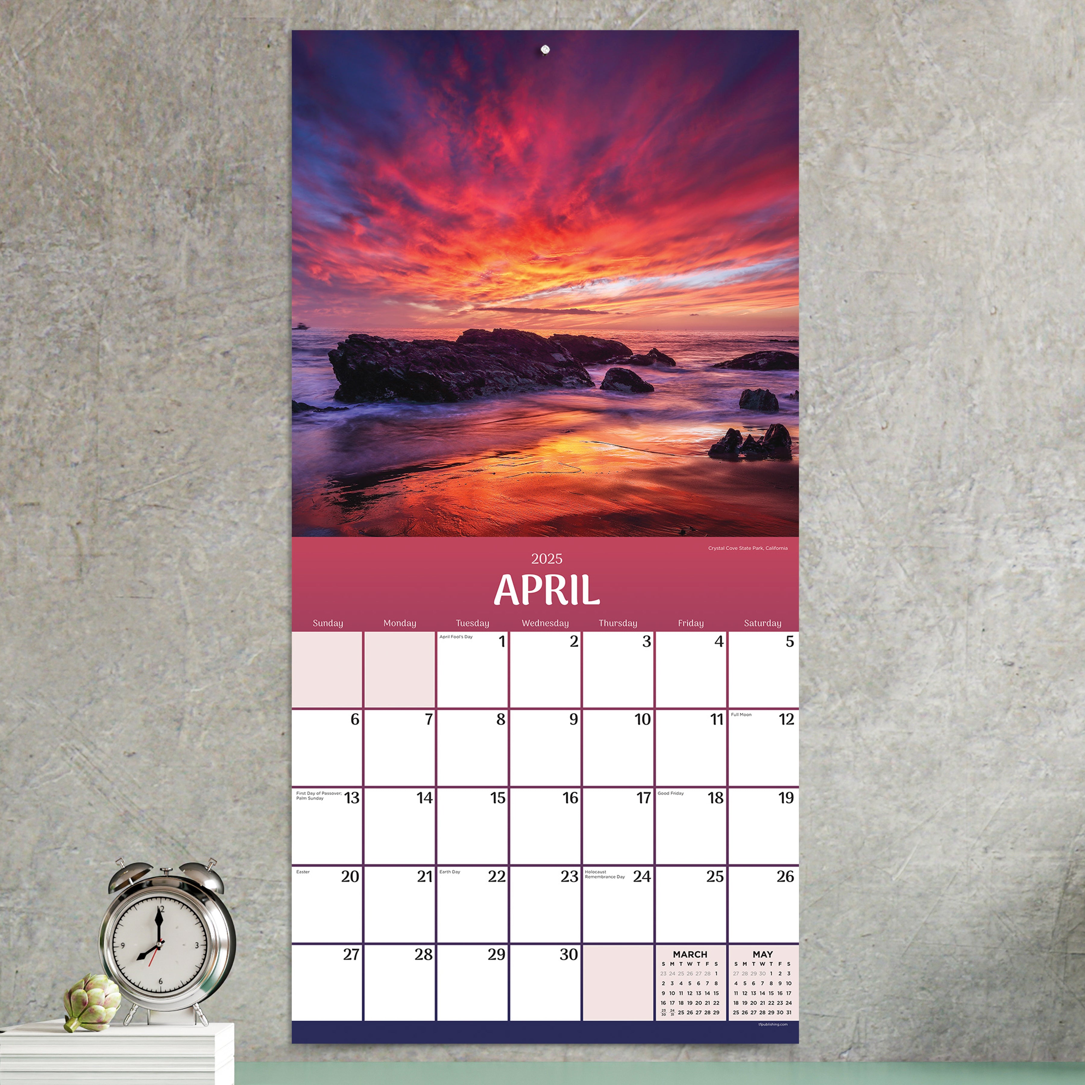 2025 Sunsets Wall Calendar SELWII