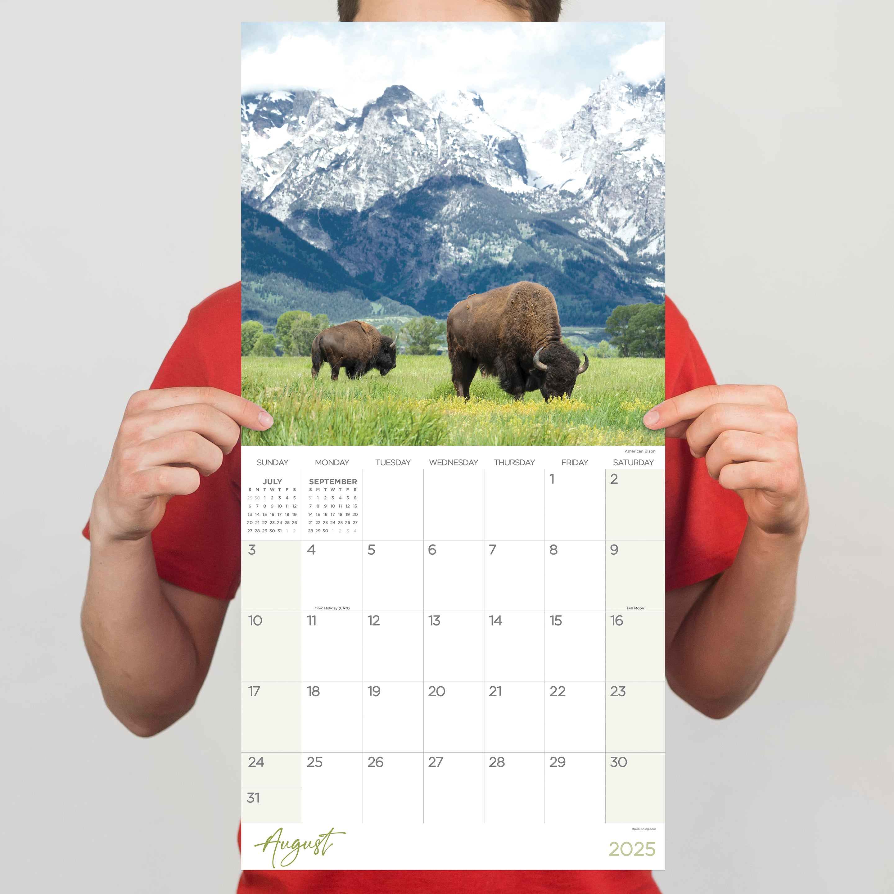 2025 Wild Wall Calendar SELWII