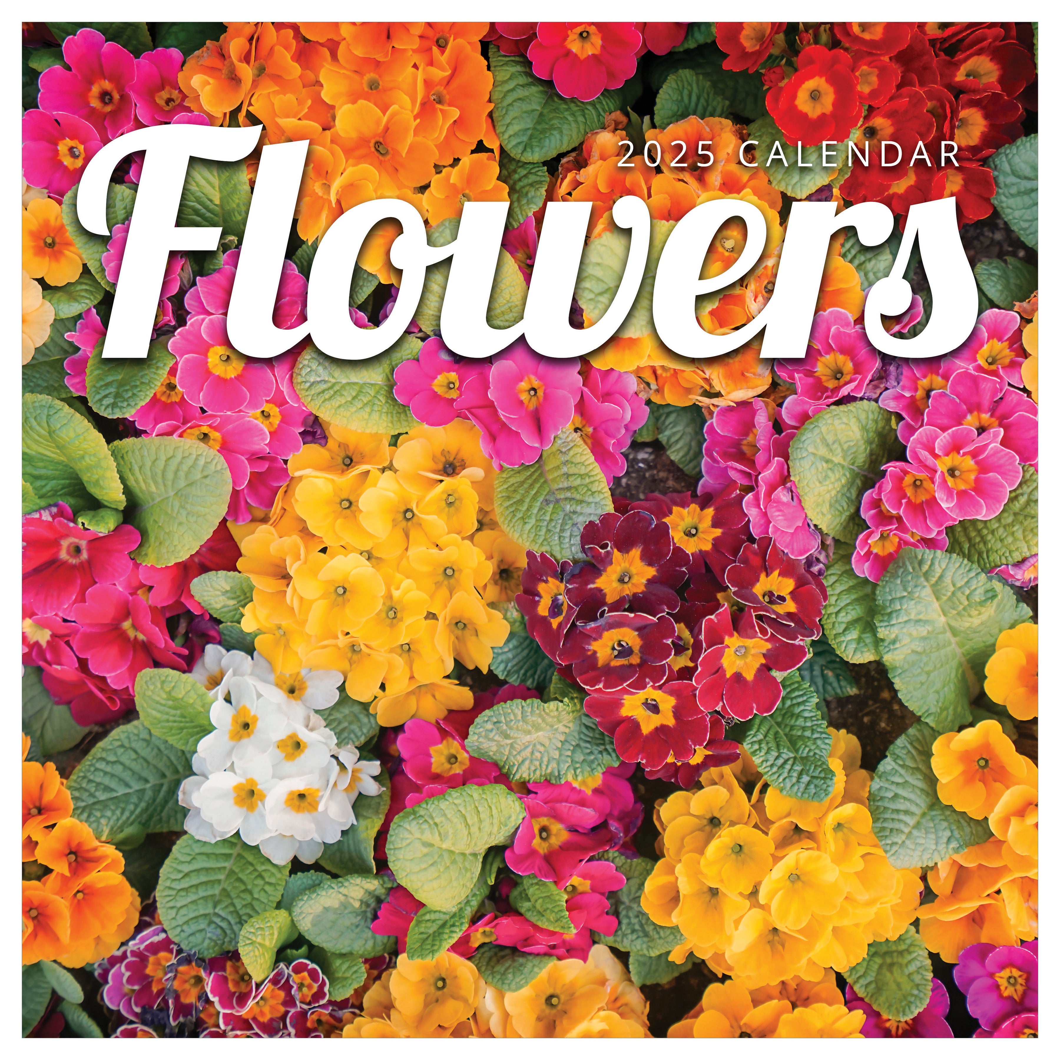 2025 Flowers Wall Calendar SELWII