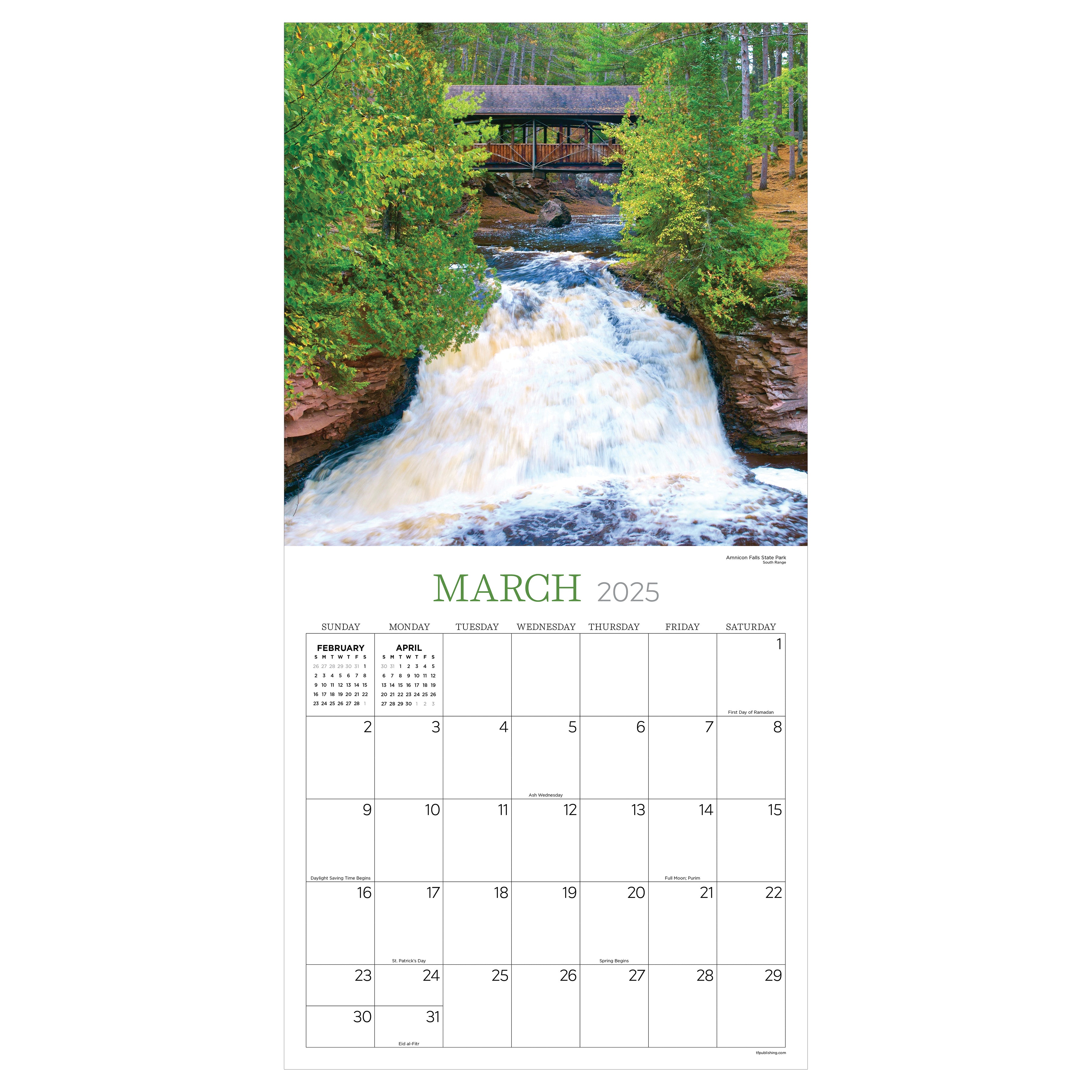 2025 Wisconsin Wall Calendar SELWII