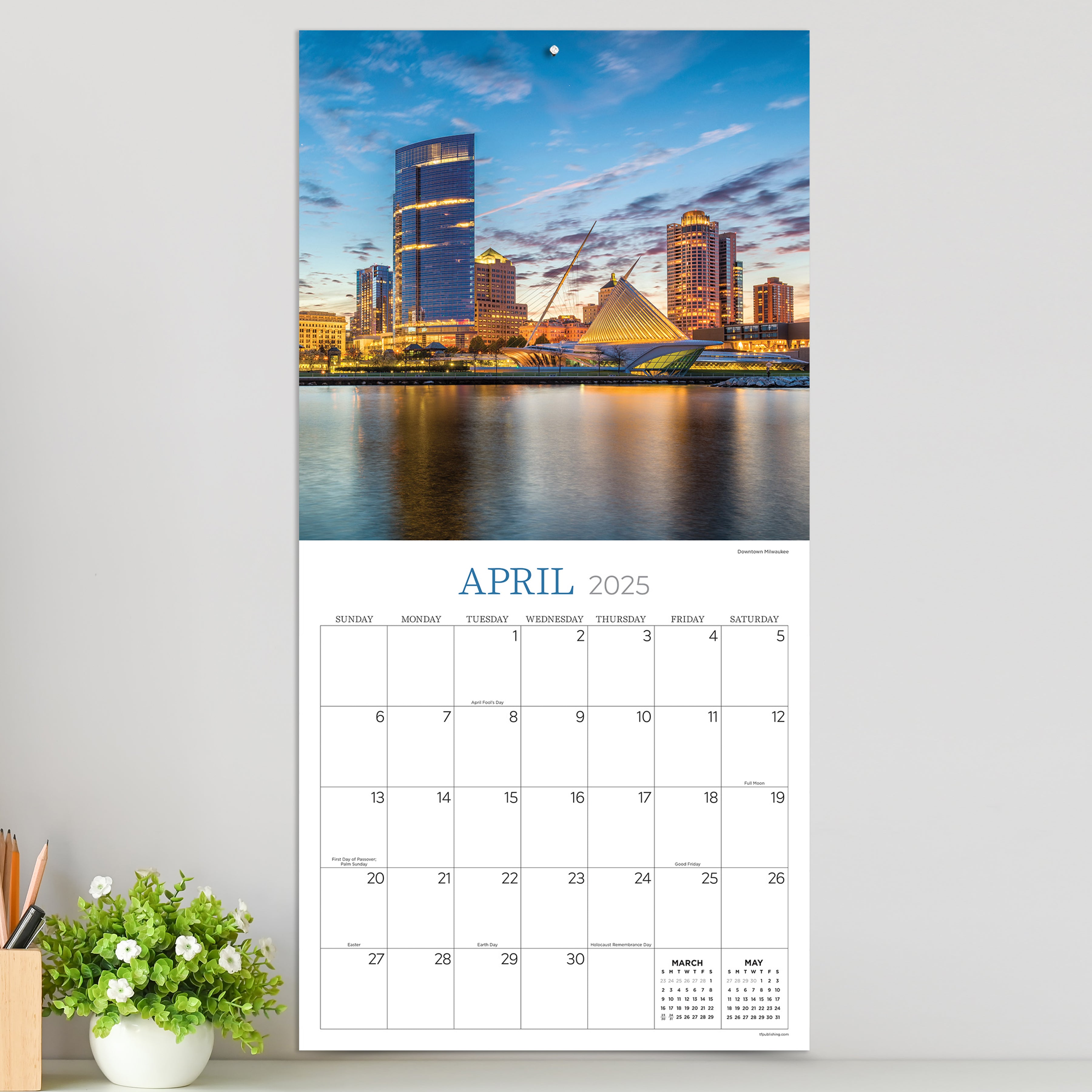 2025 Wisconsin Wall Calendar SELWII