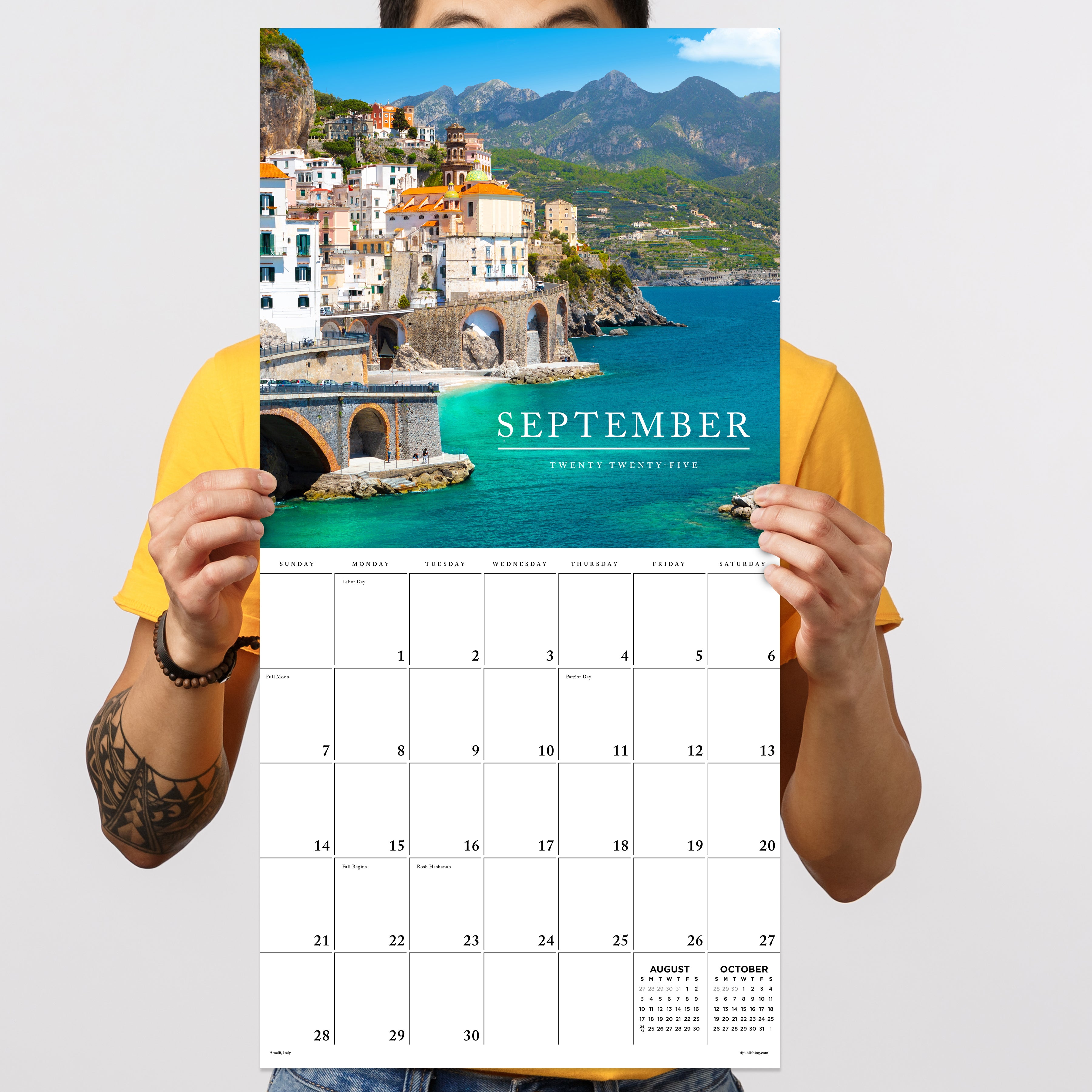 2025 World Travel Wall Calendar SELWII