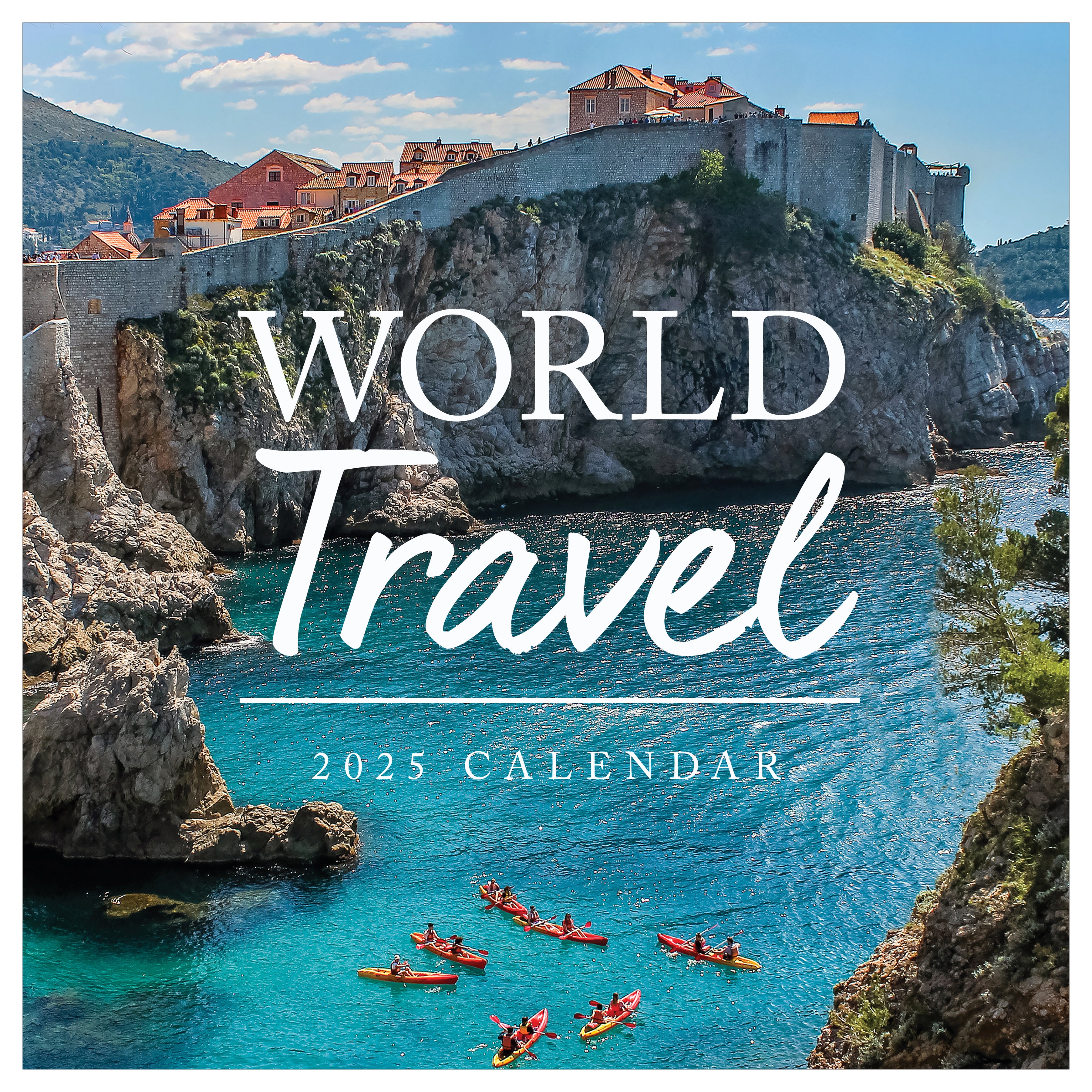 2025 World Travel Wall Calendar SELWII