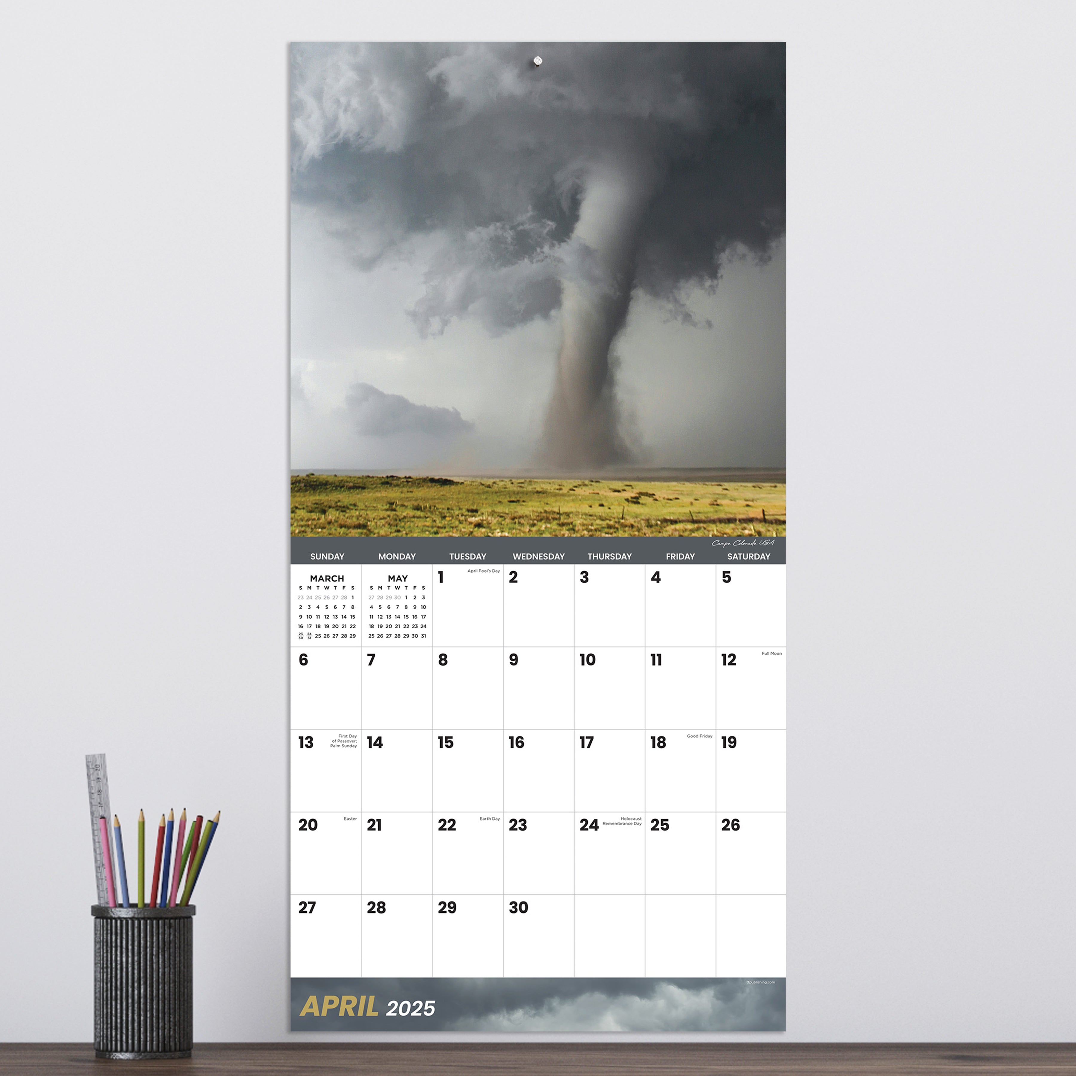 2025 Weather Wall Calendar