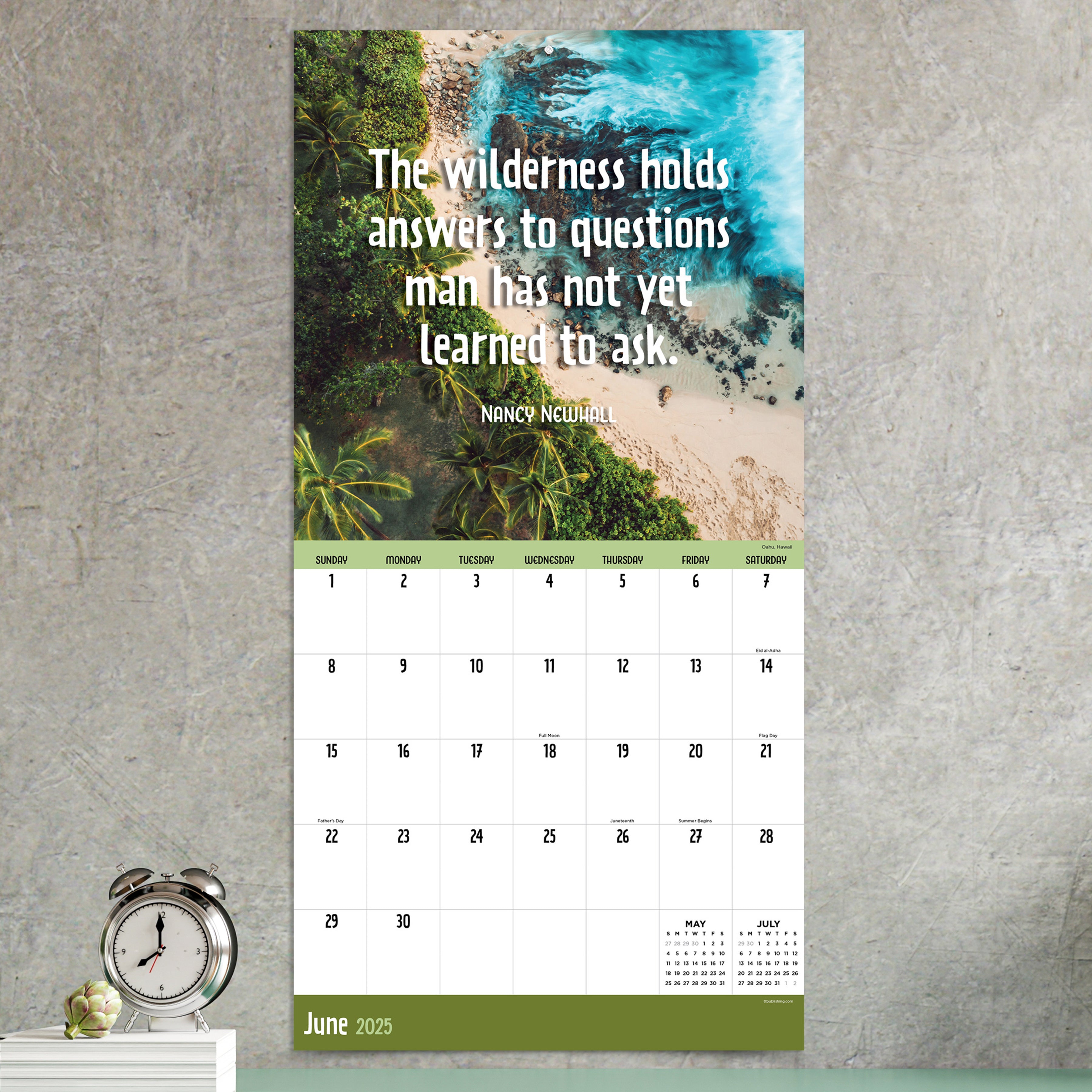 2025 Great Outdoors Wall Calendar SELWII