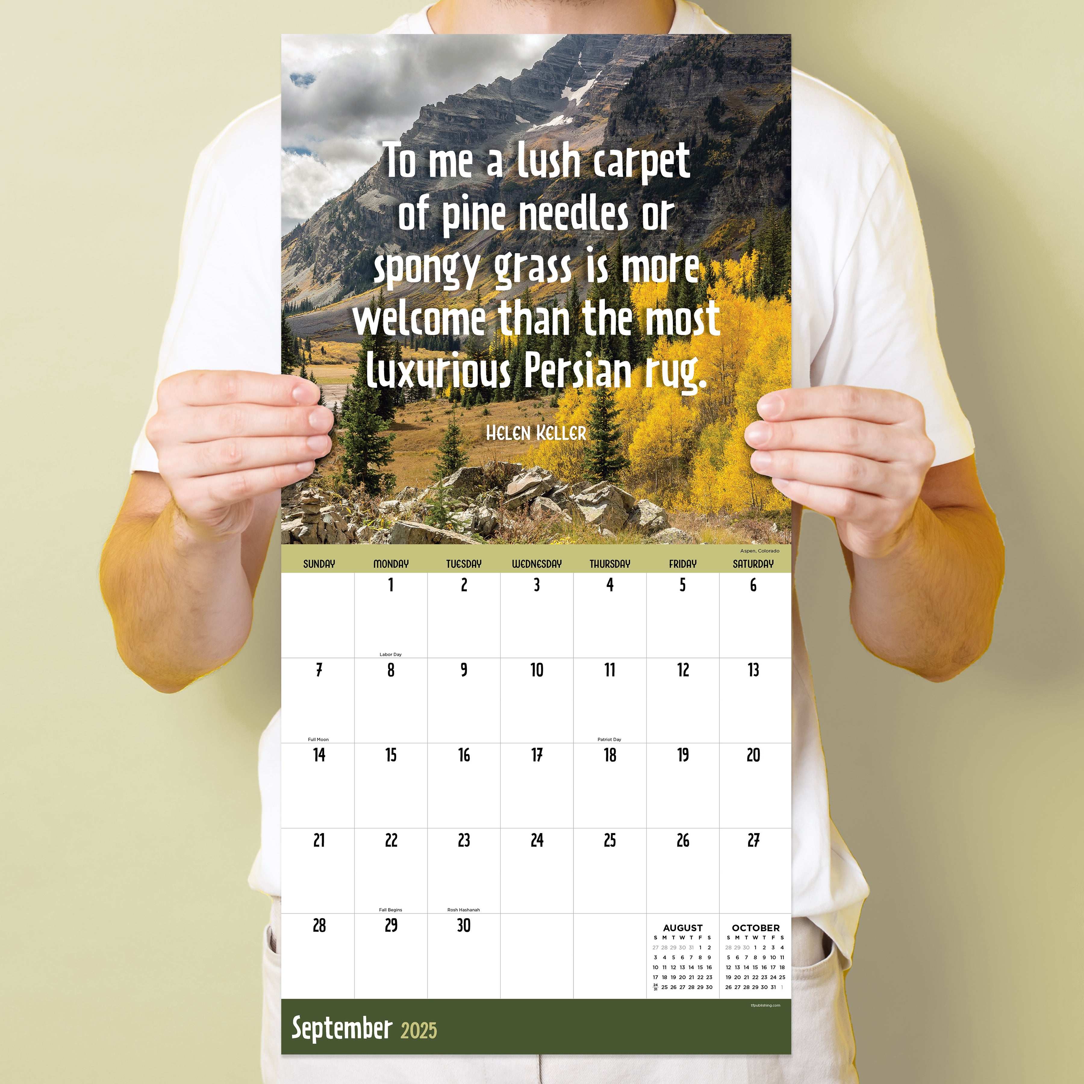 2025 Great Outdoors Wall Calendar SELWII