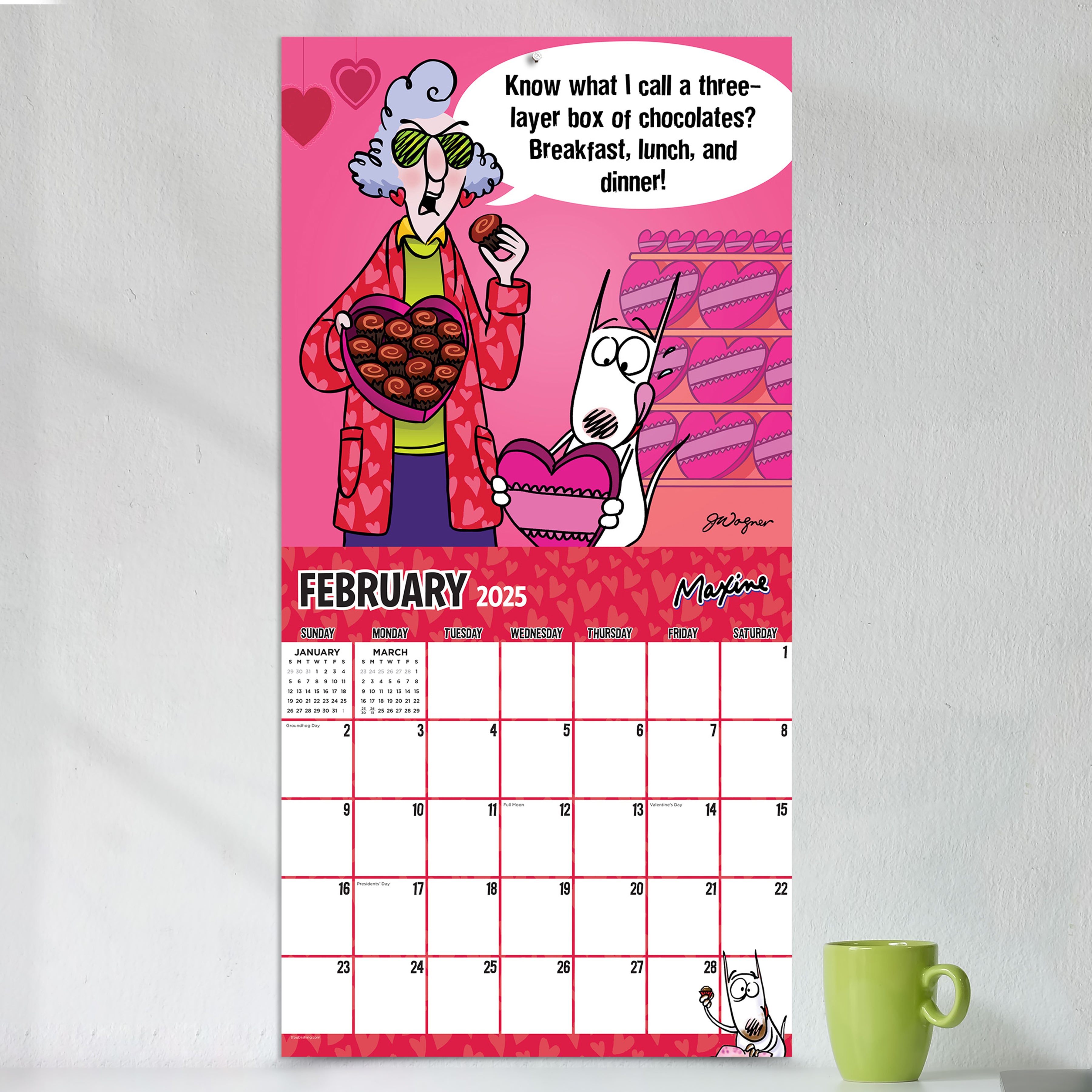 2025 Maxine Wall Calendar SELWII