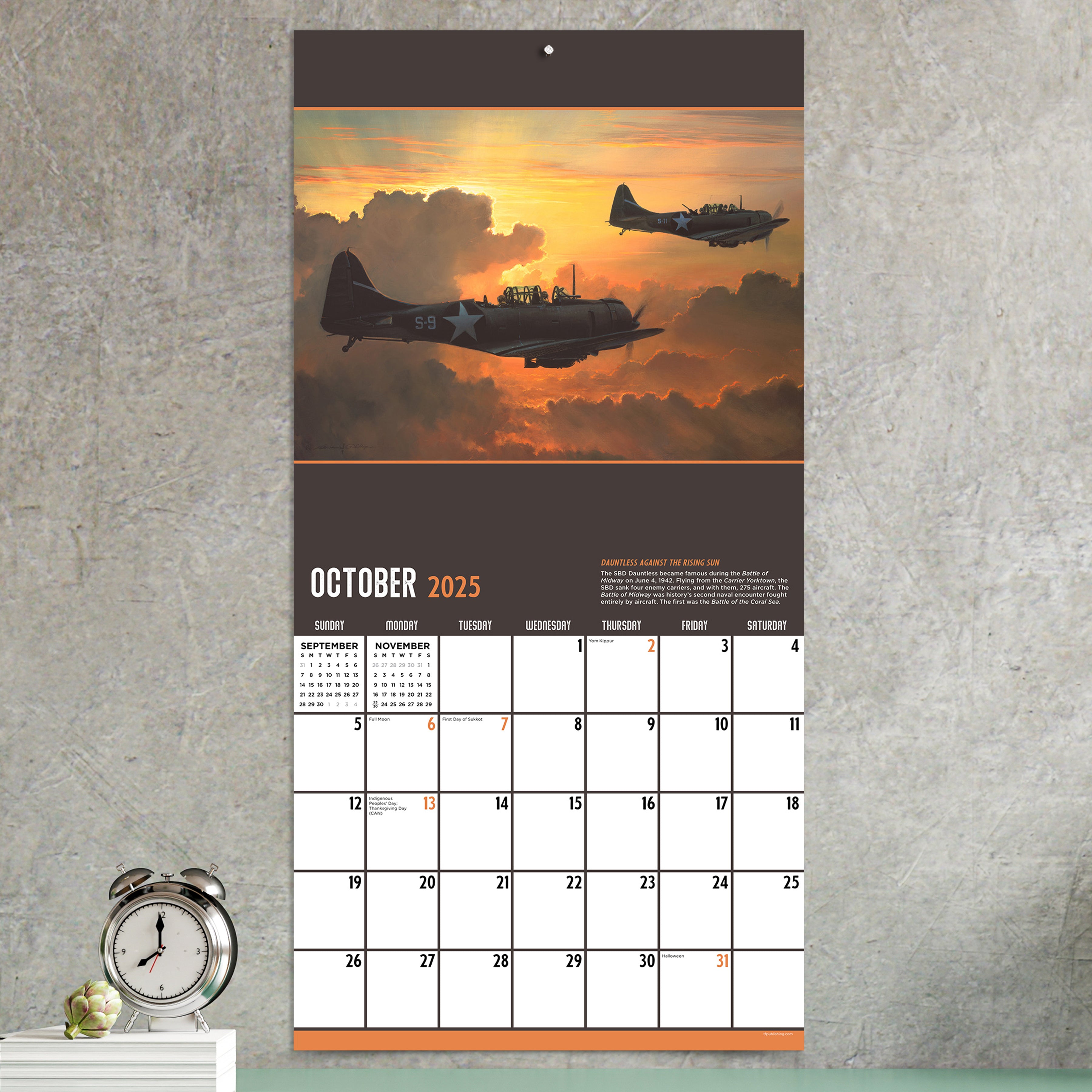 2025 American Aviation Wall Calendar SELWII