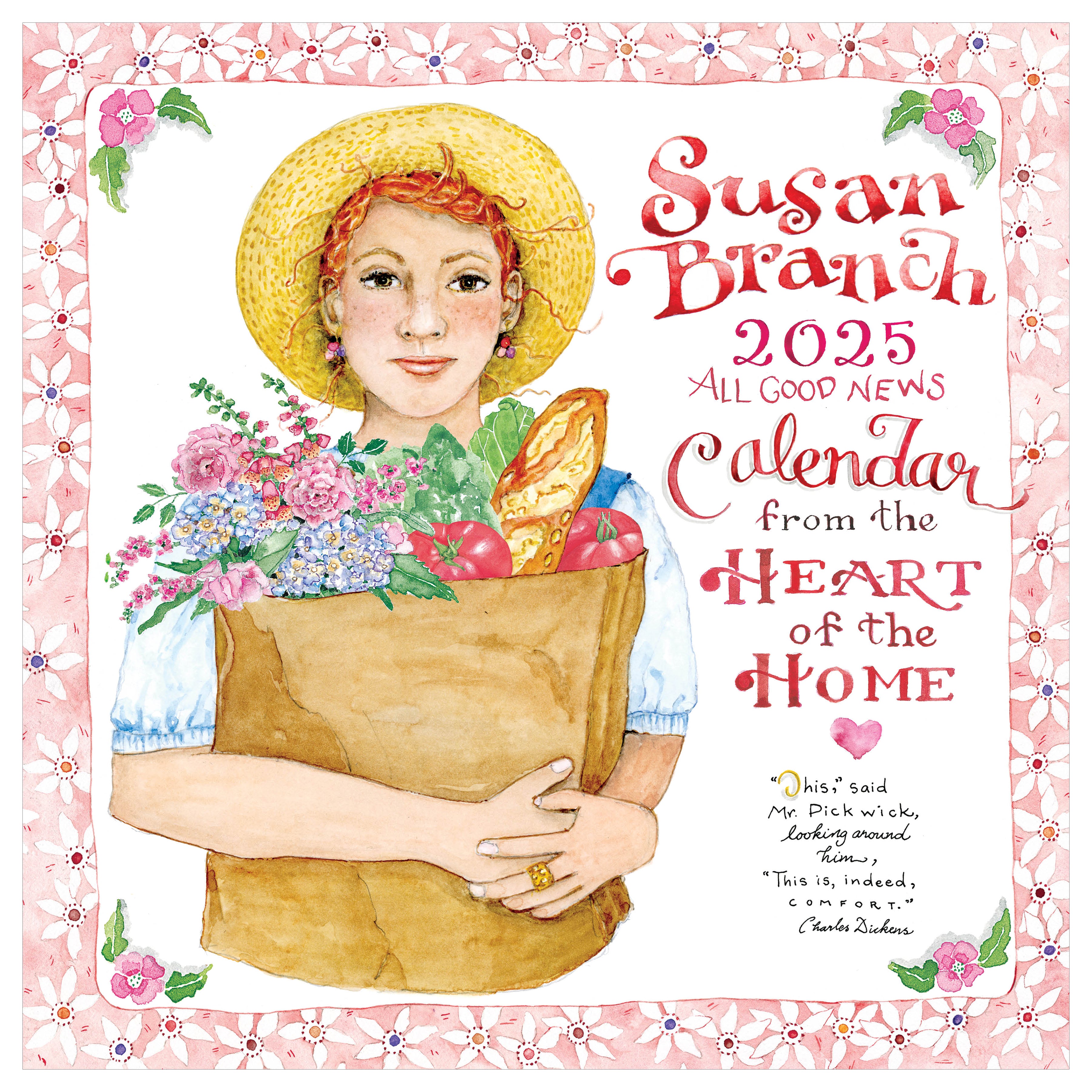 2025 Susan Branch Wall Calendar SELWII