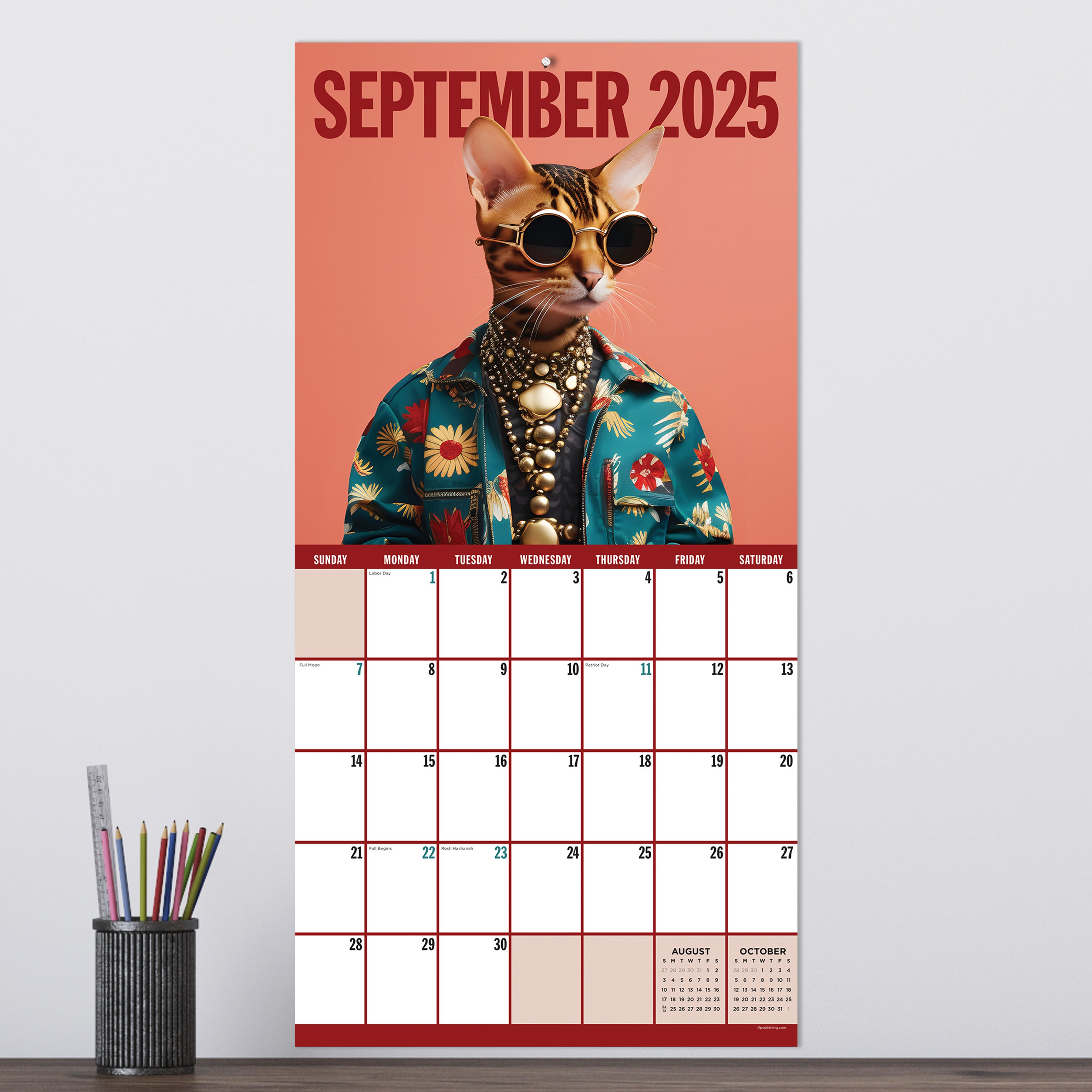 2025 Pawsmopolitan Wall Calendar SELWII