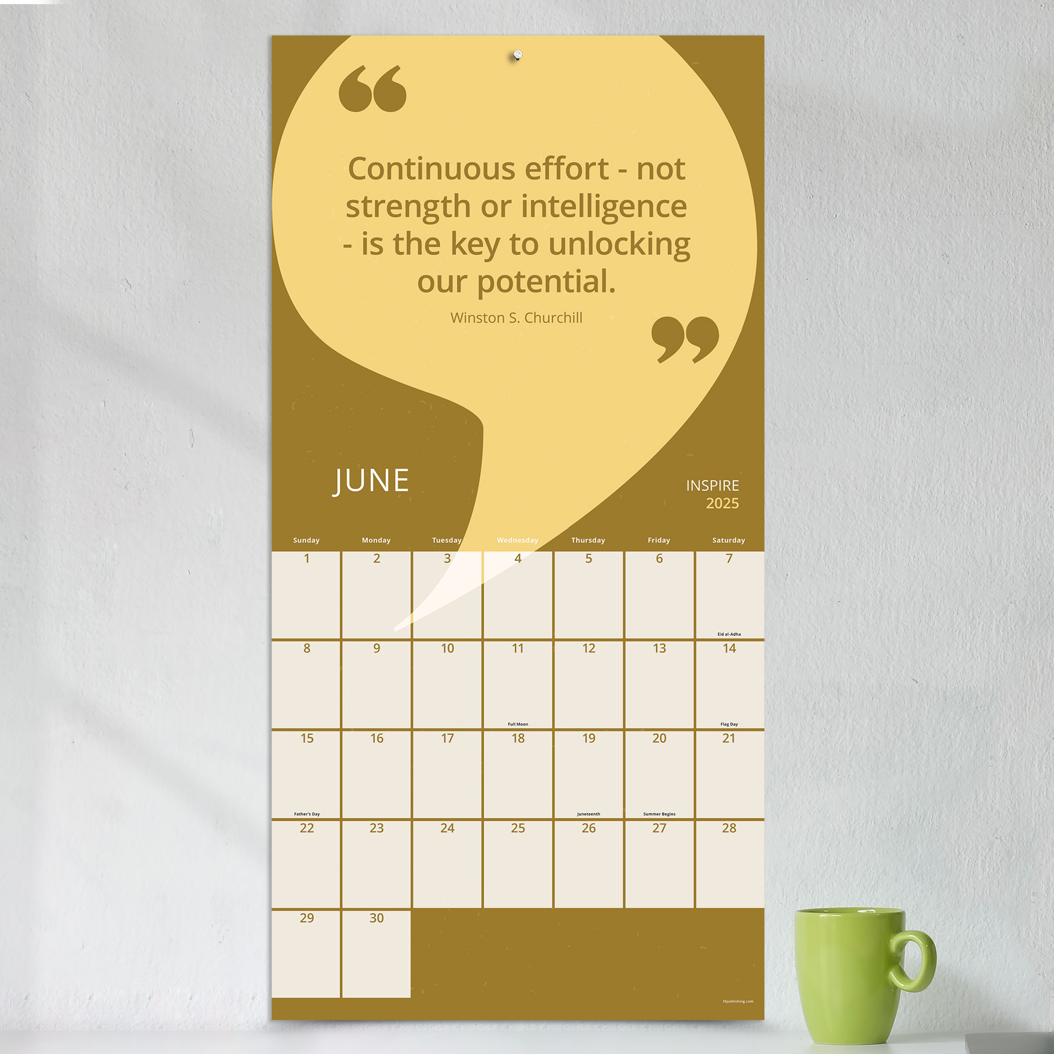 2025 Inspire Wall Calendar SELWII