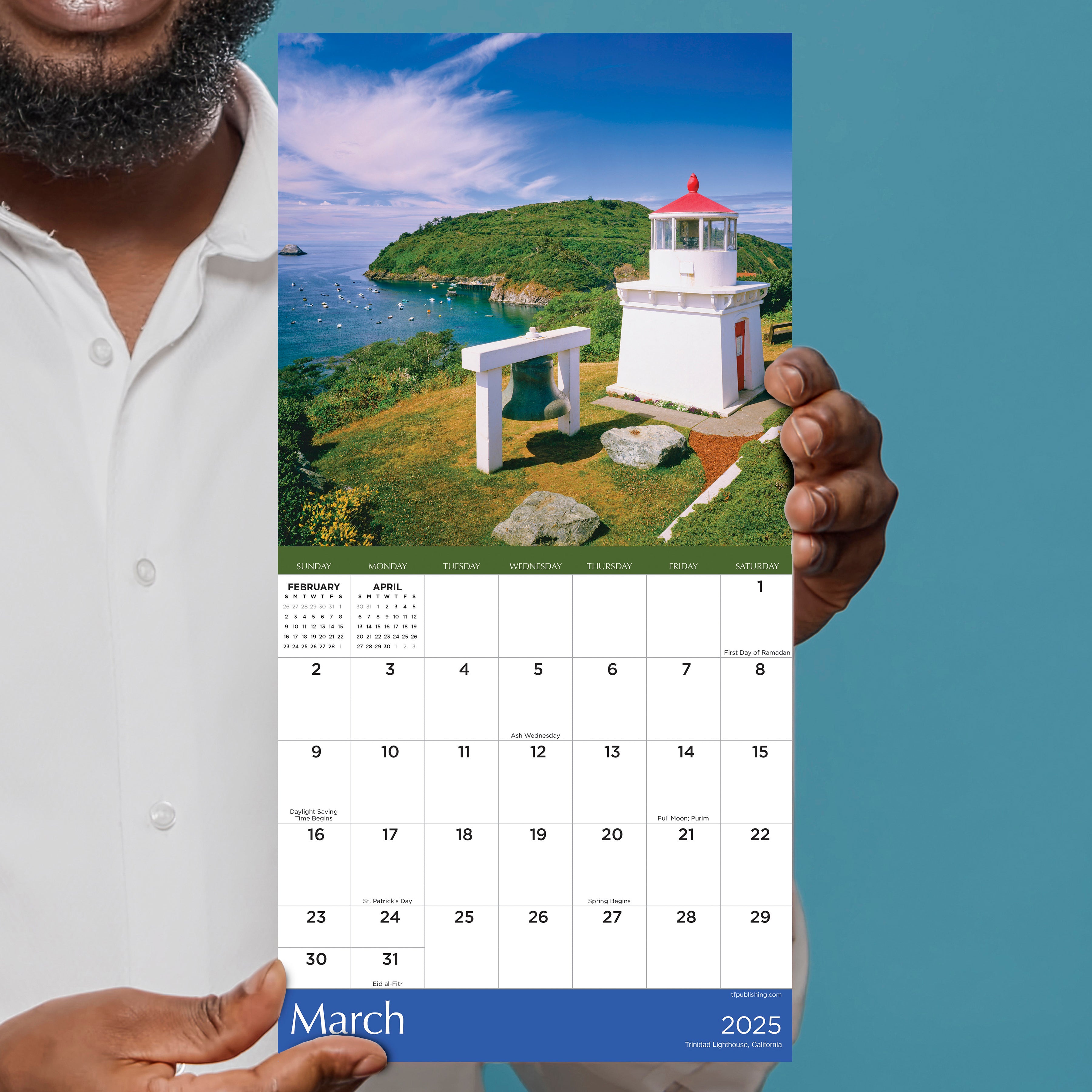 2025 Lighthouses Mini Calendar SELWII