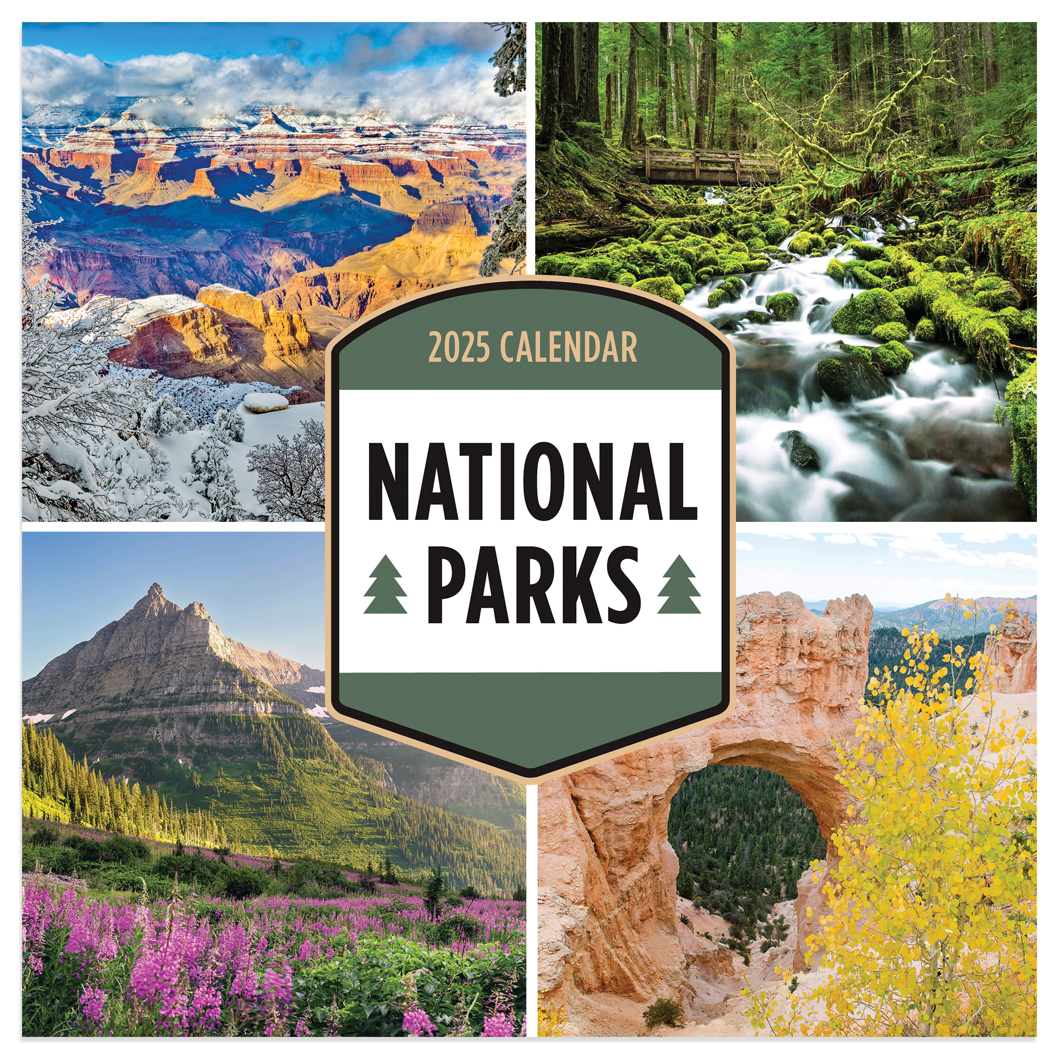 2025 National Parks Mini Calendar SELWII