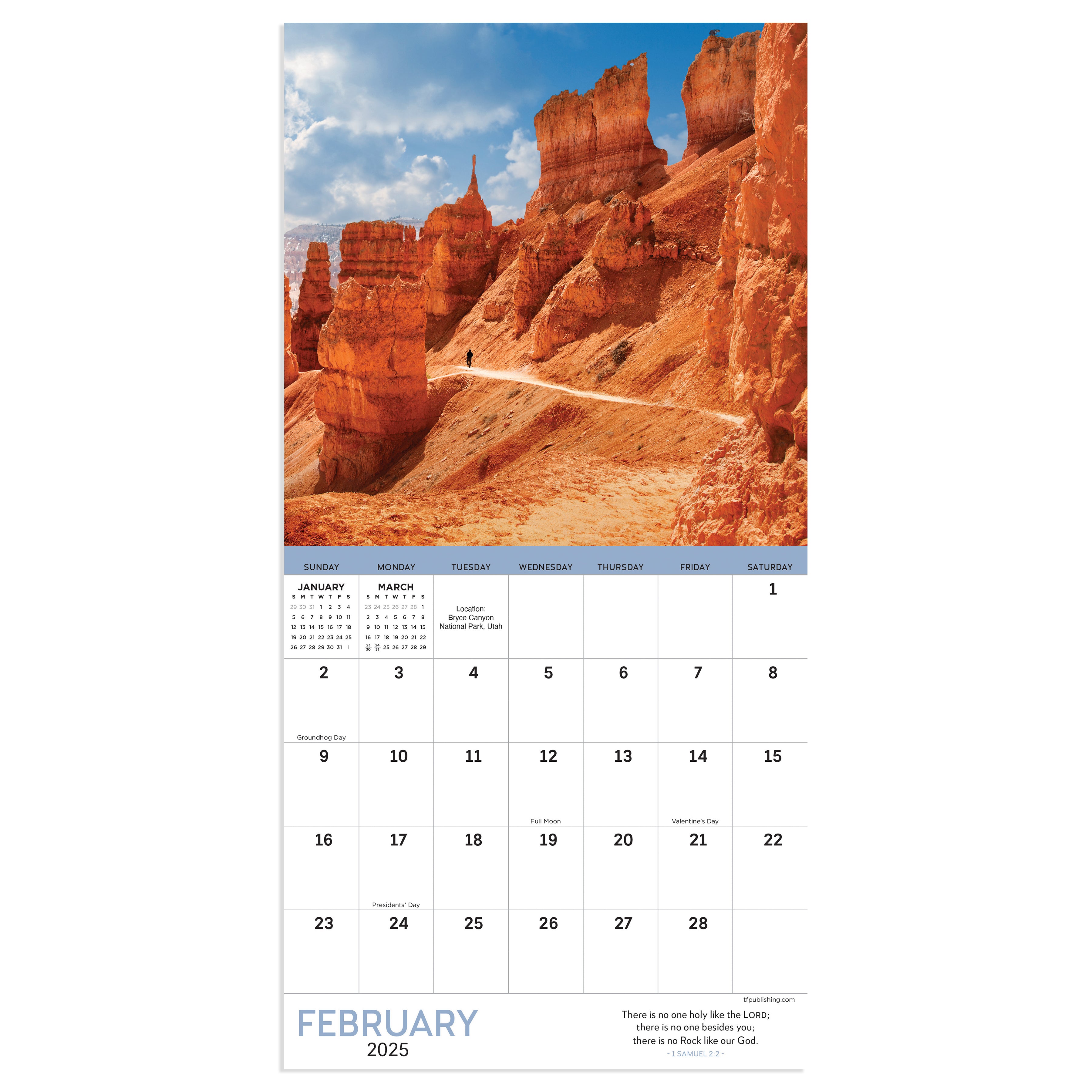 2025 Paths to God Mini Calendar Selwii