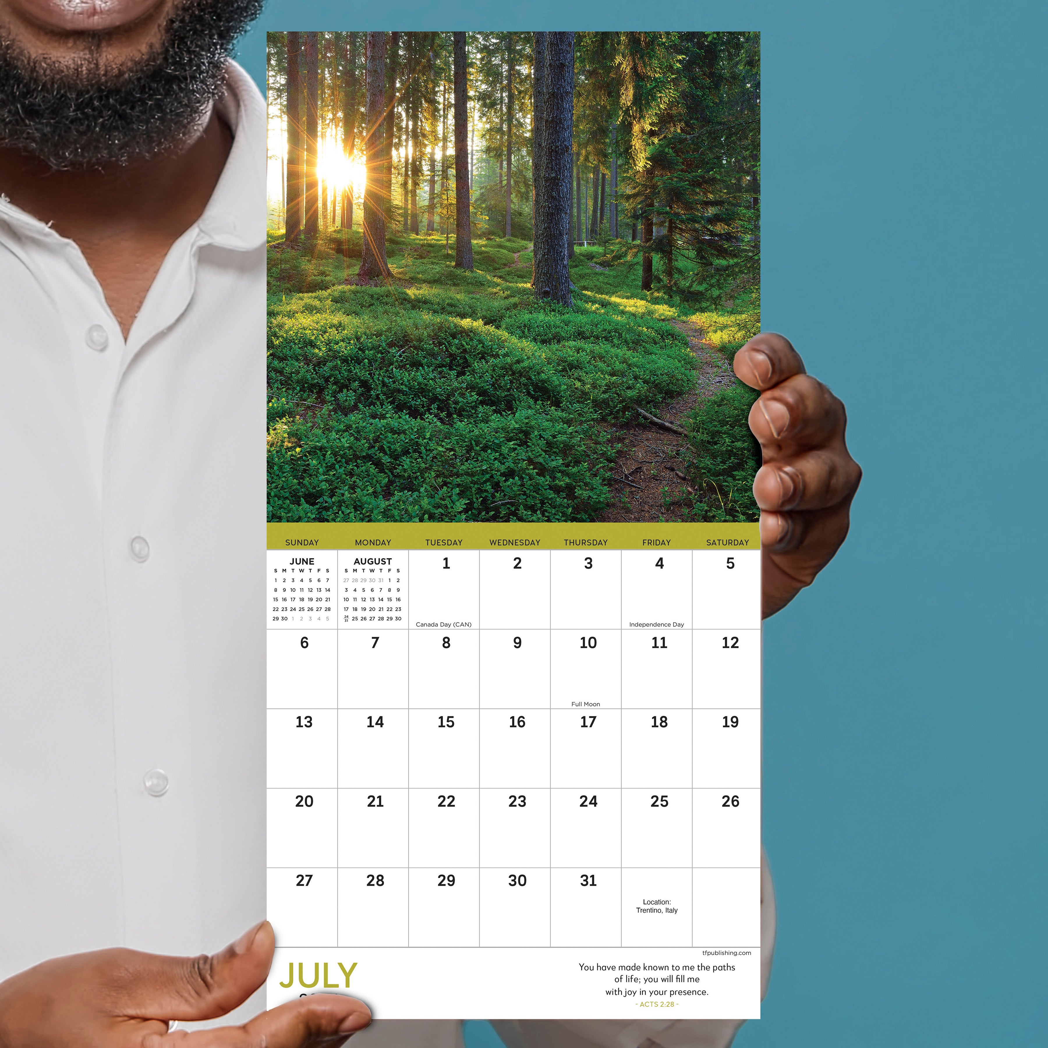 2025 Paths to God Mini Calendar Selwii