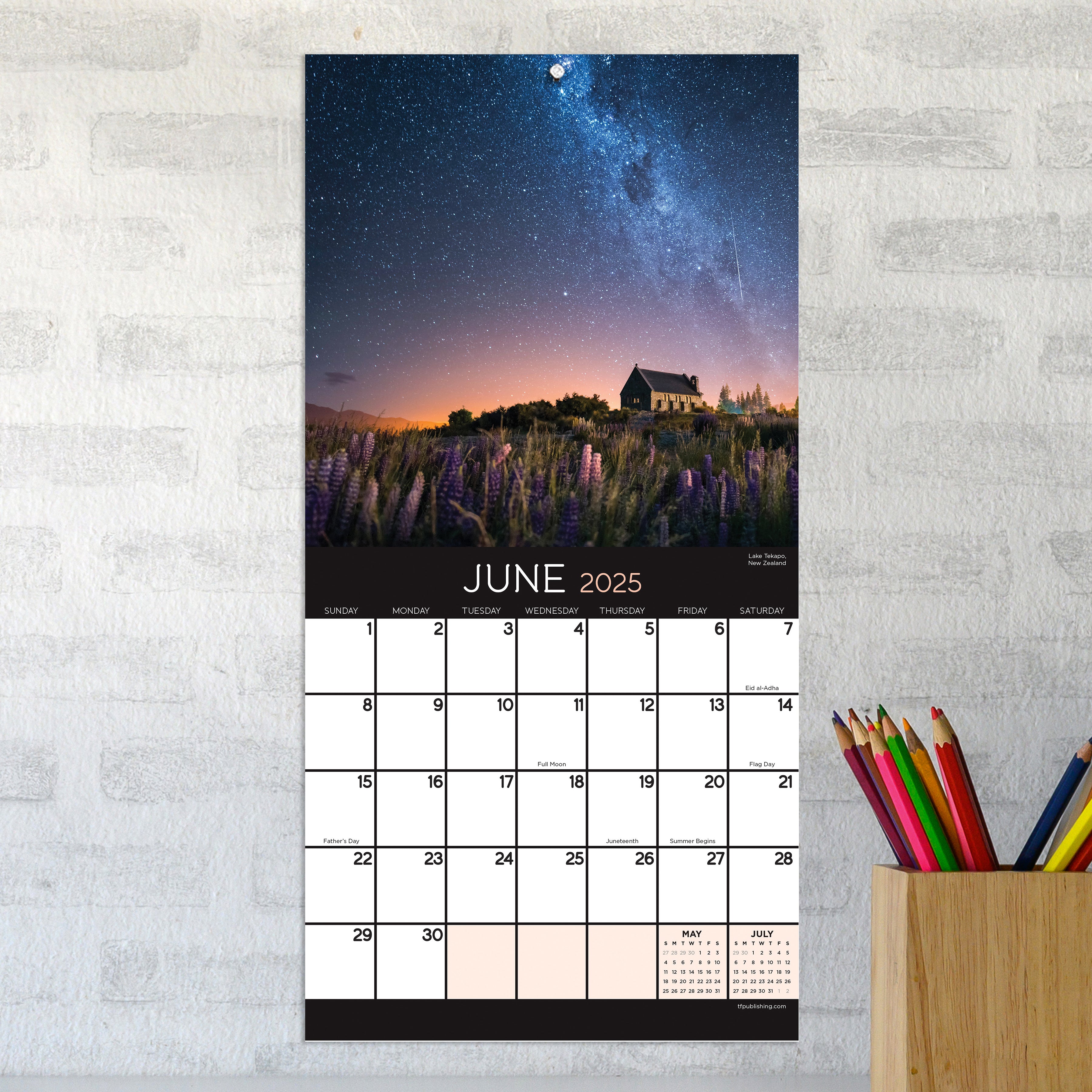 2025 Stargazing Mini Calendar SELWII