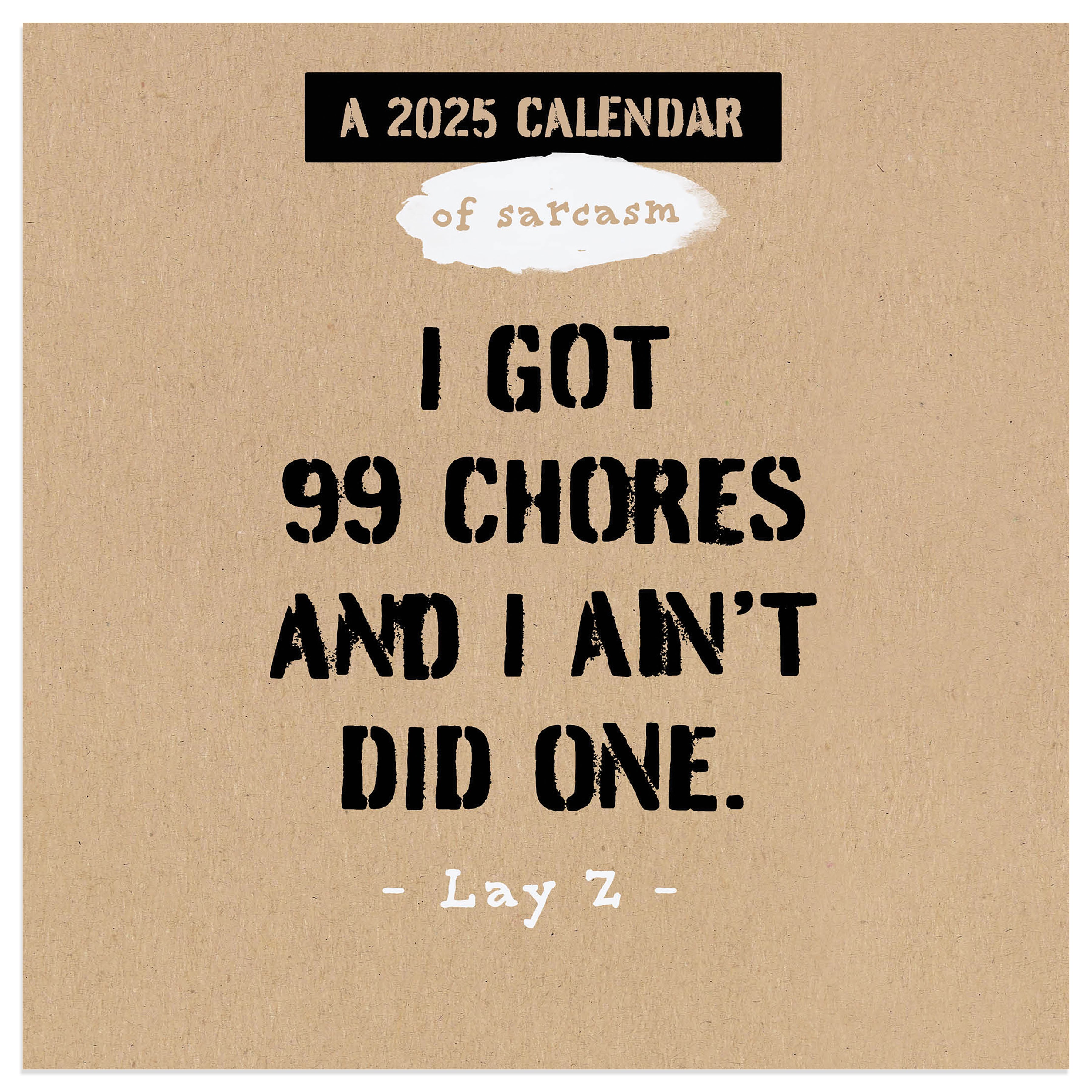 2025 Anti-Affirmations & Sarcasm Mini Calendar SELWII