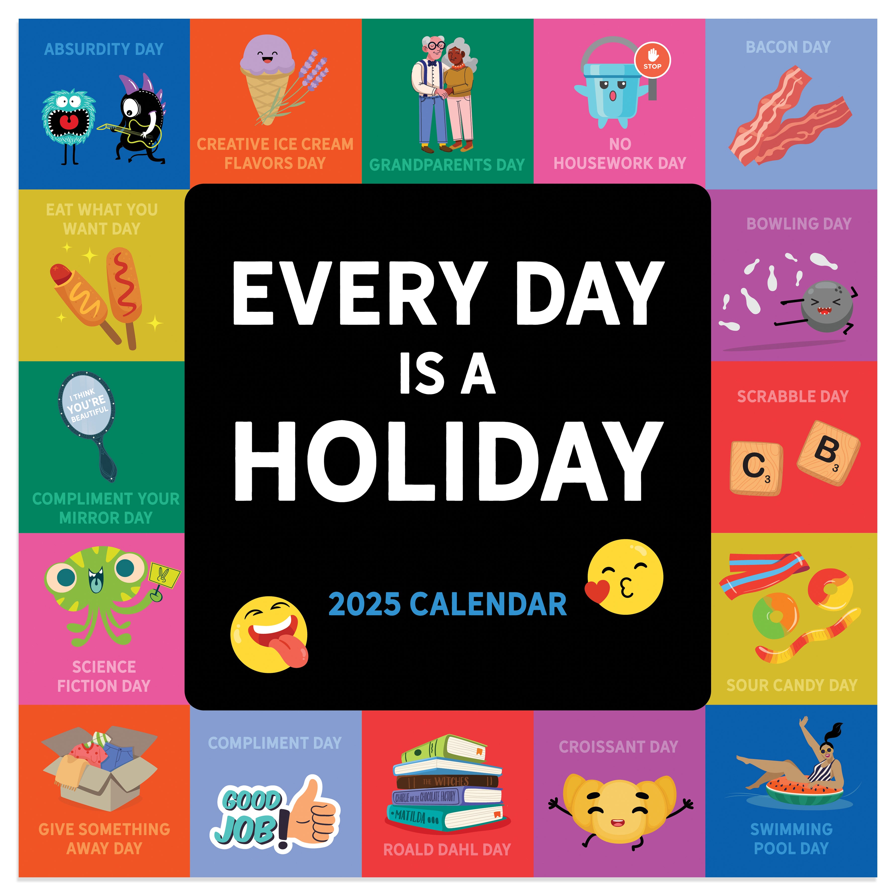 2025 Every Day's A Holiday Mini Calendar SELWII