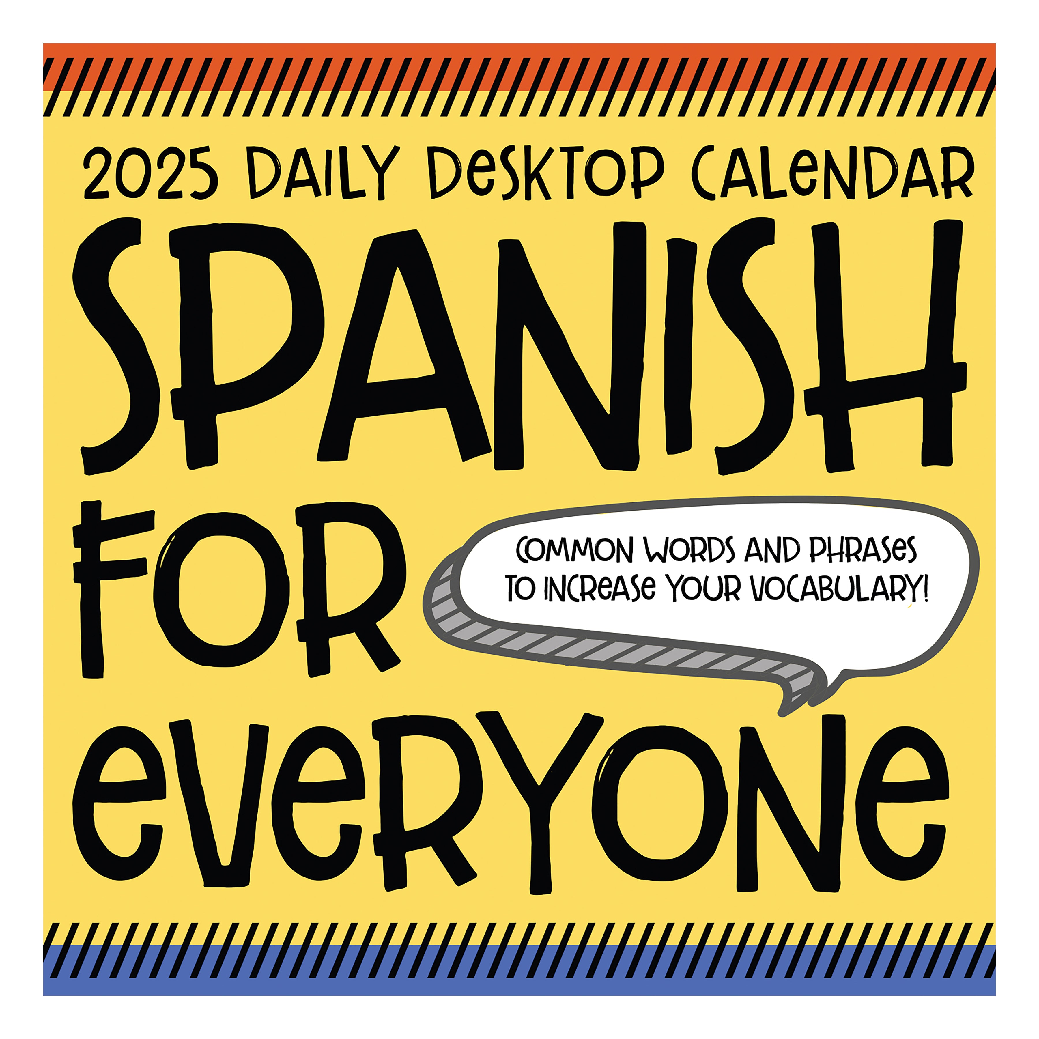 2025 Spanish Words Daily Desktop Calendar SELWII