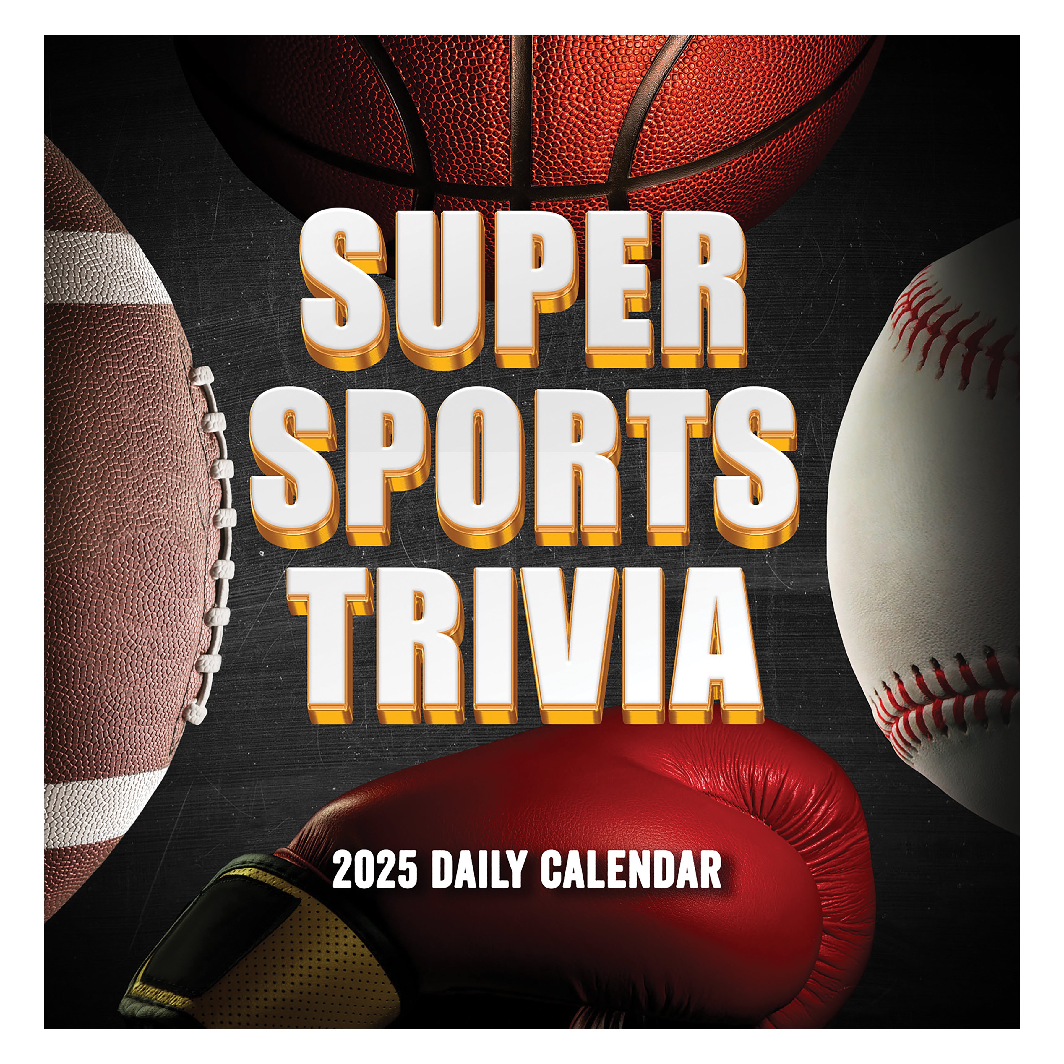 2025 Sports Facts & Trivia Daily Desktop Calendar SELWII