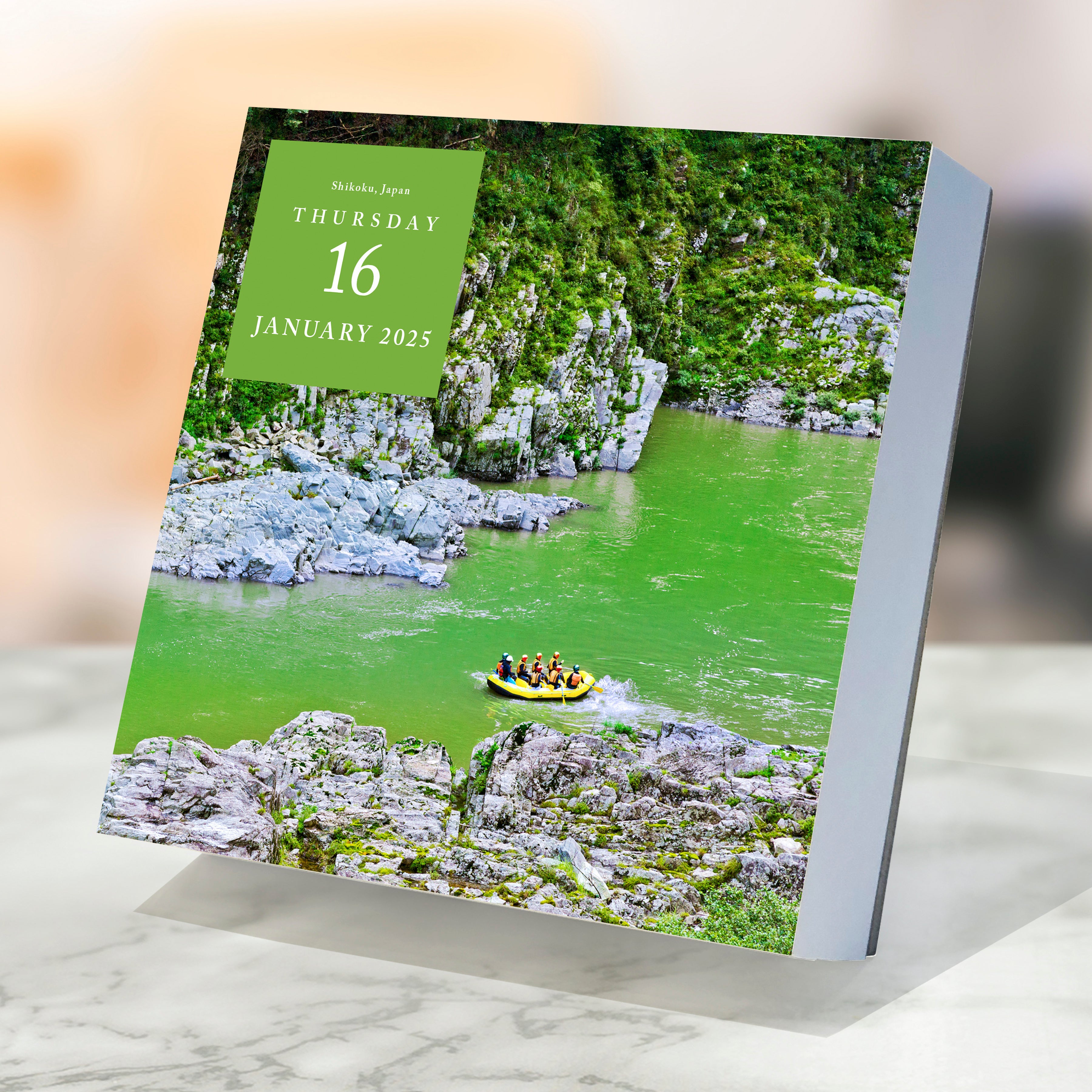 2025 World Travel Daily Desktop Calendar SELWII