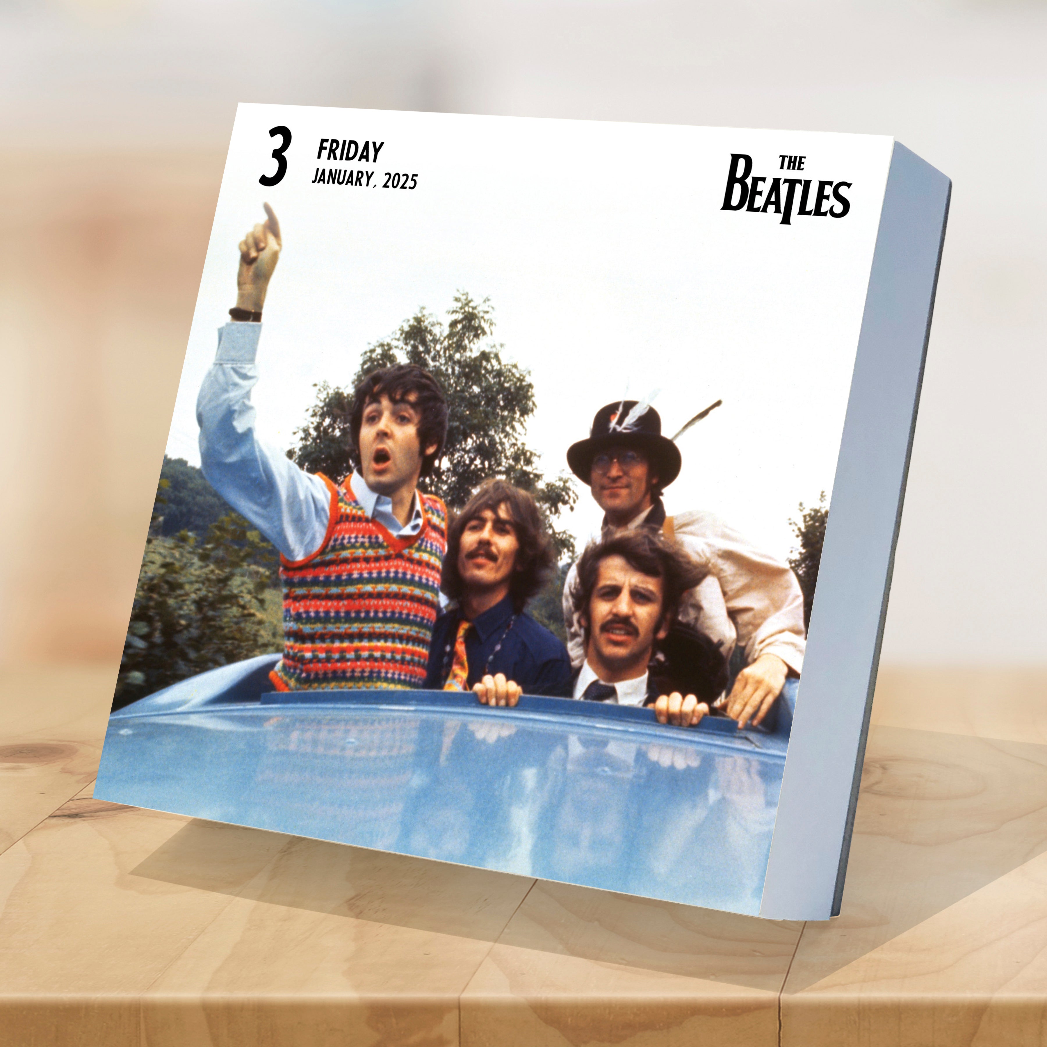 2025 The Beatles Daily Desktop Calendar SELWII