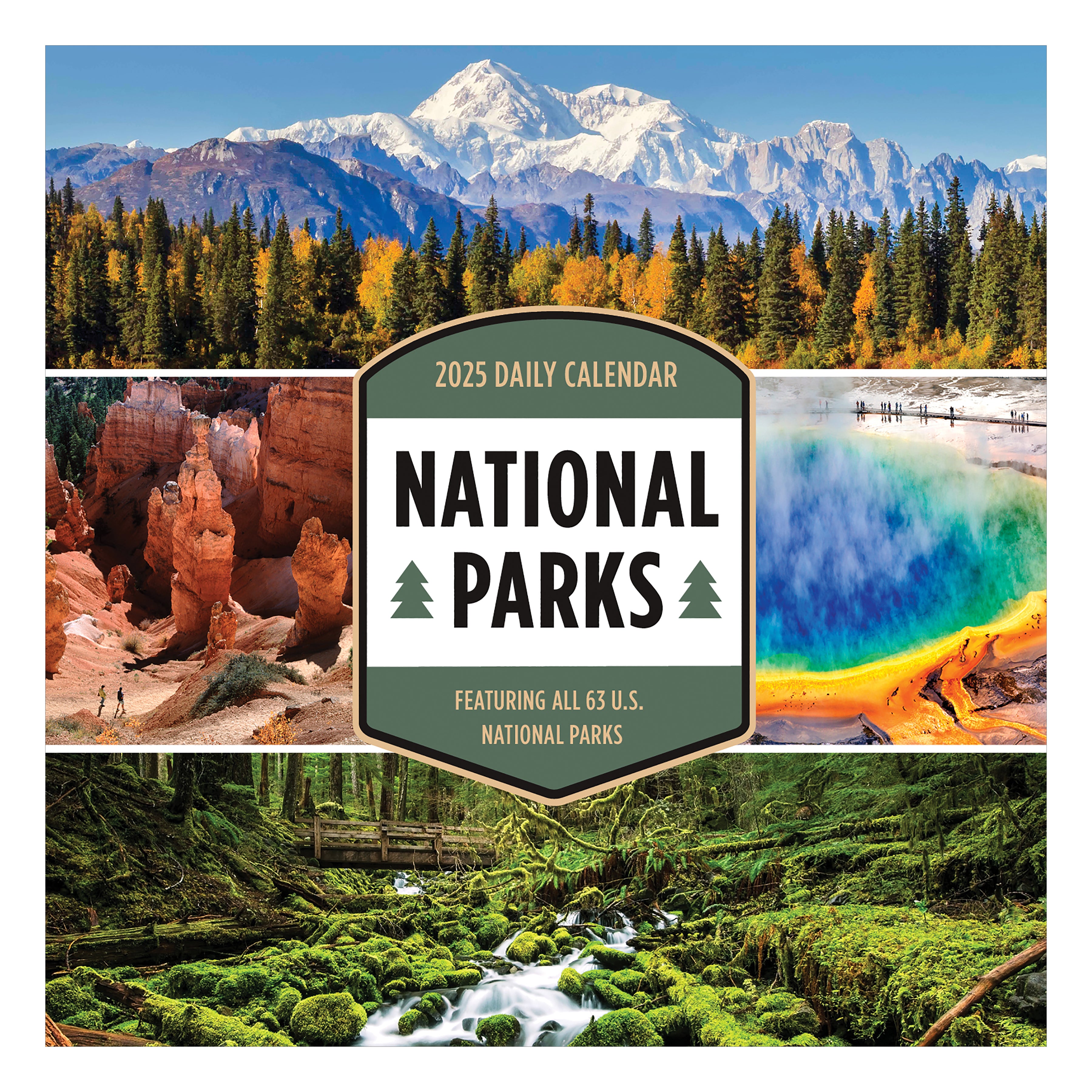 365 National Parks Daily Desktop Calendar 2025 Online