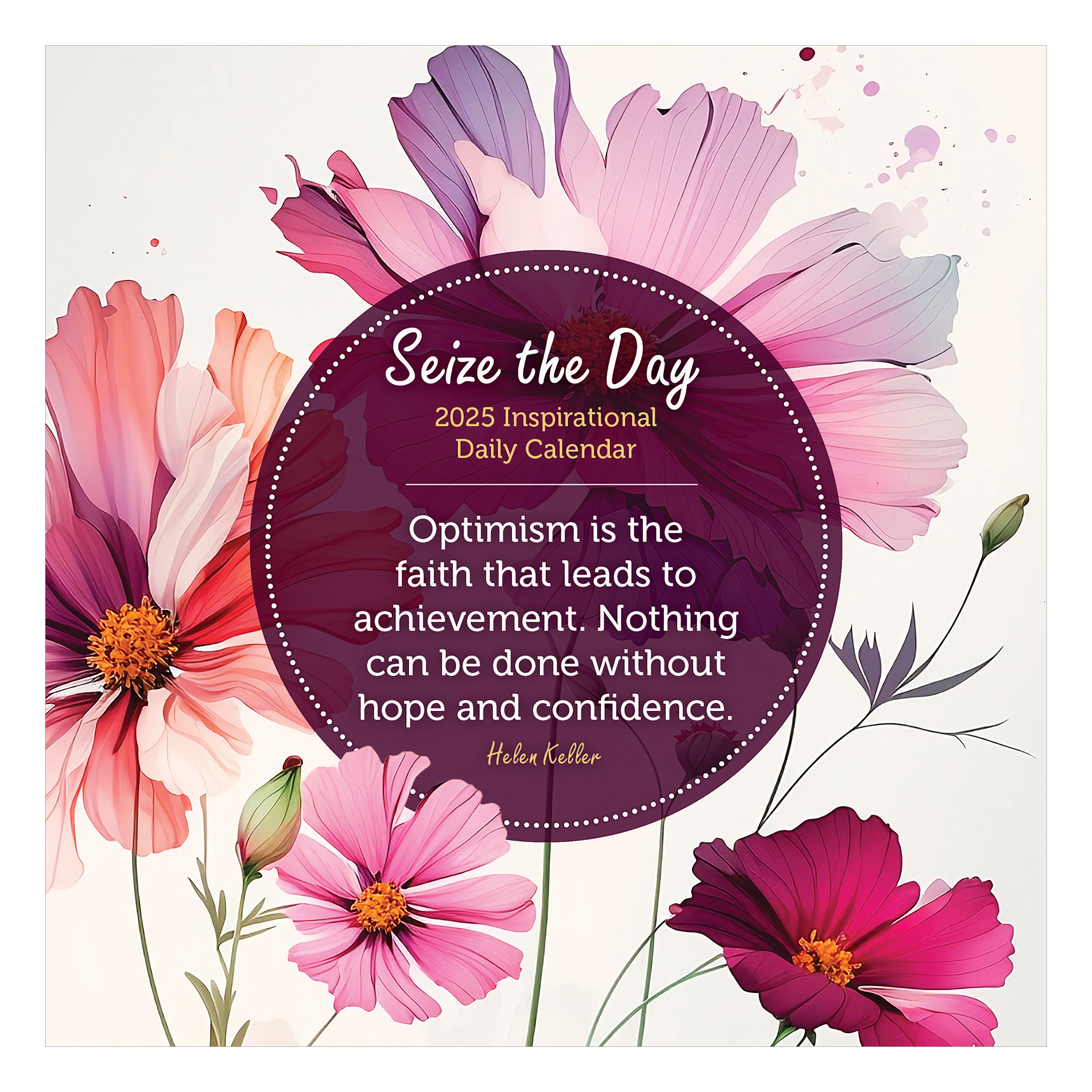 2025 Seize the Day Daily Desktop Calendar SELWII