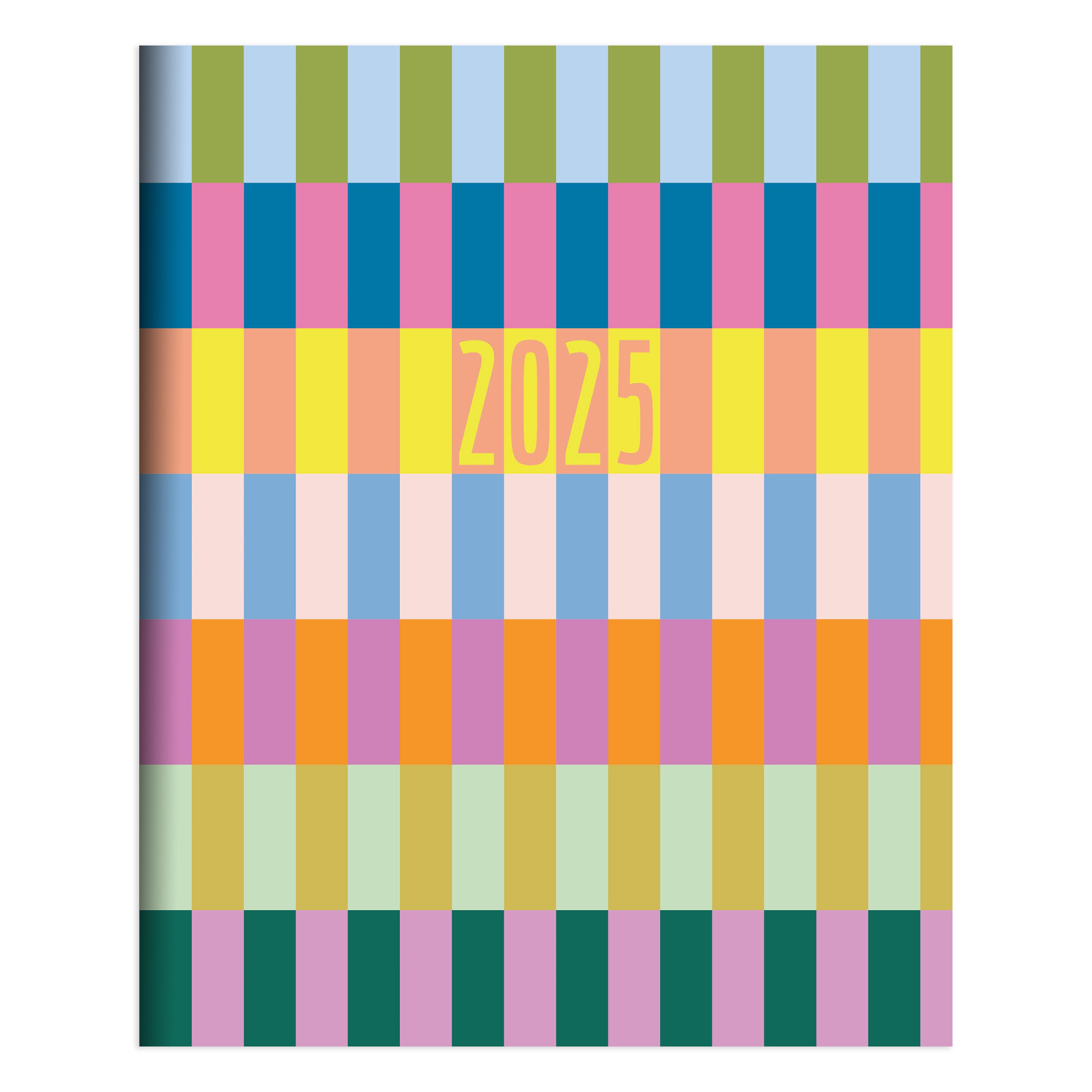 2025 Color Stacks Medium Monthly Planner SELWII