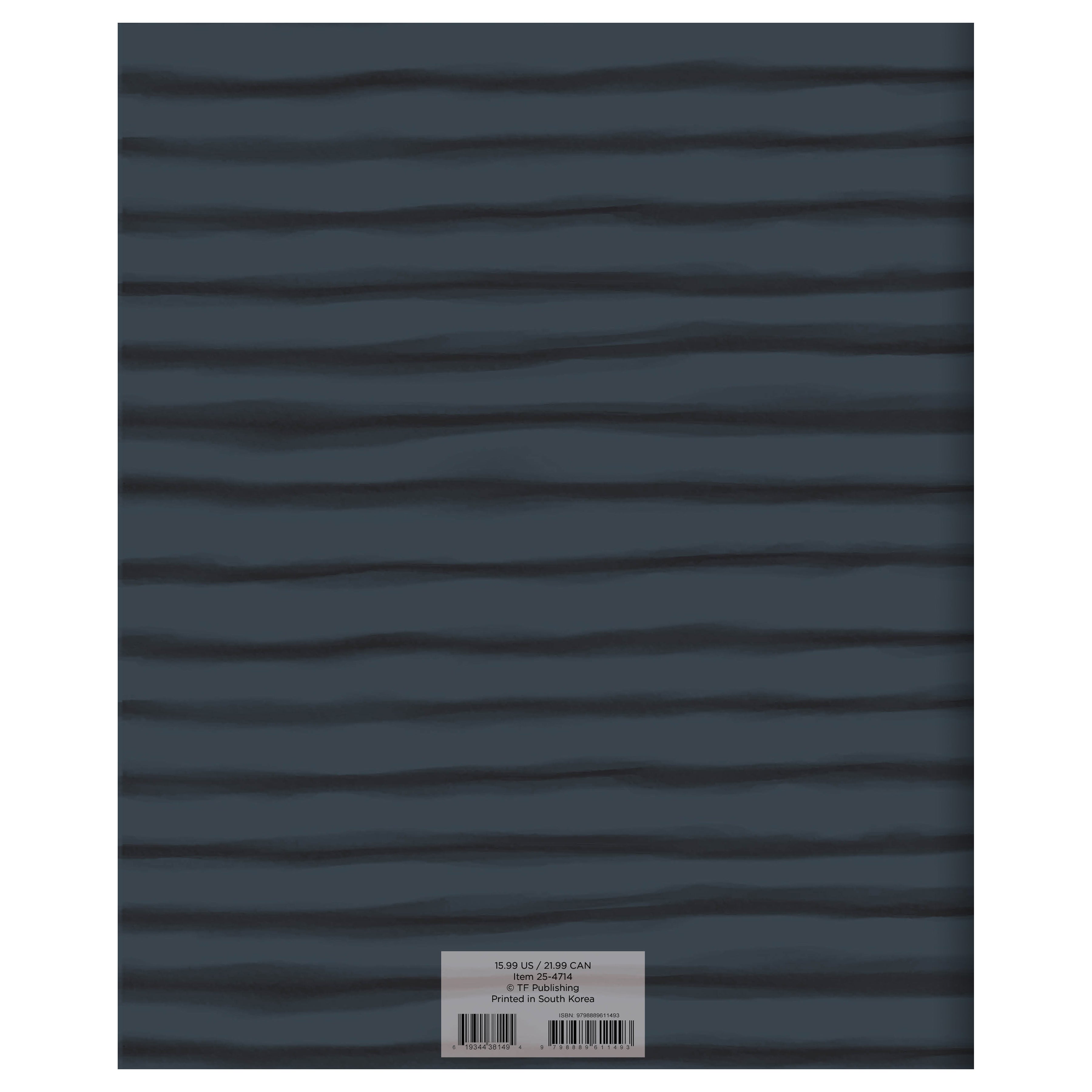 2025 Naval Stripes Large Monthly Planner SELWII