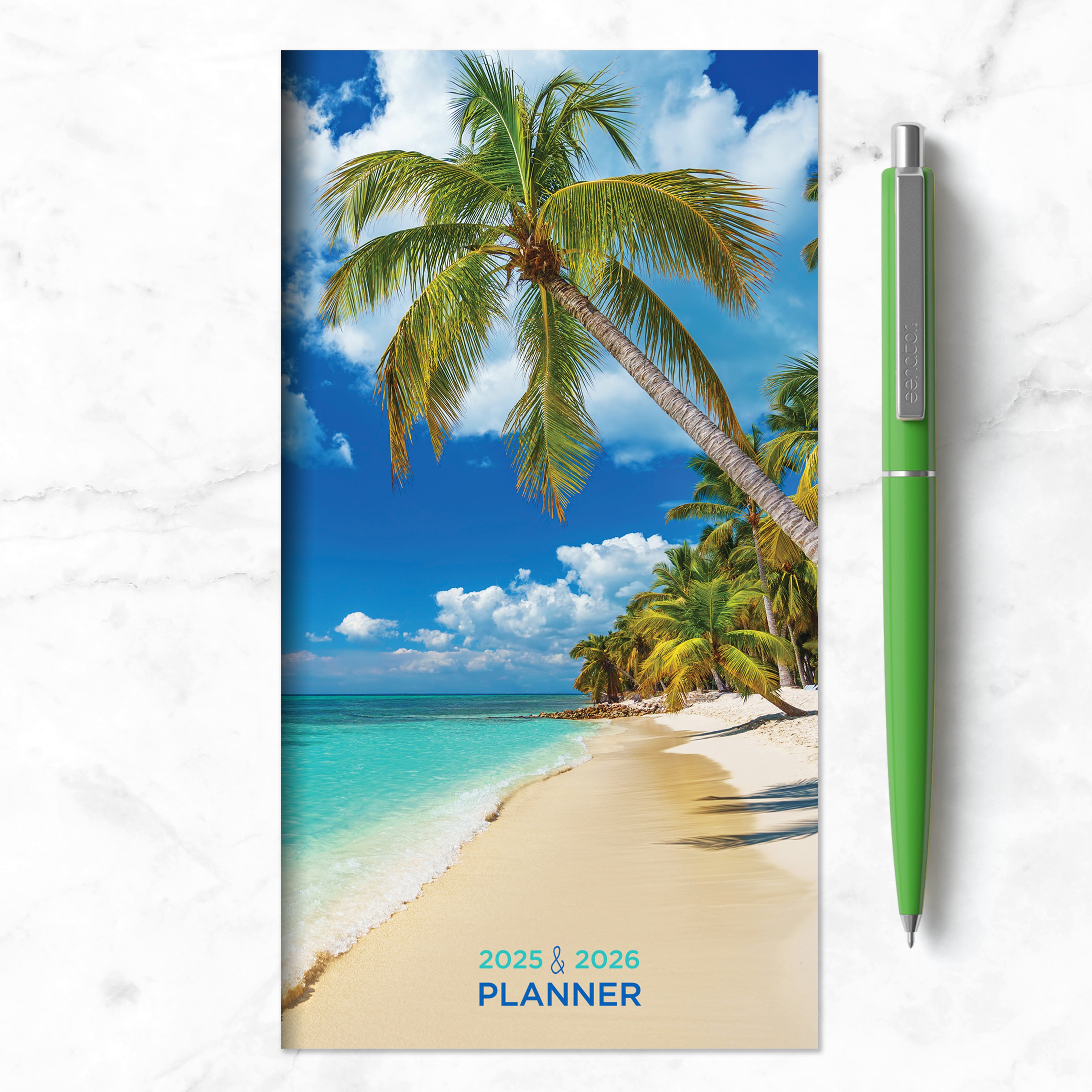 2025-2026 Beaches Small Monthly Pocket Planner SELWII