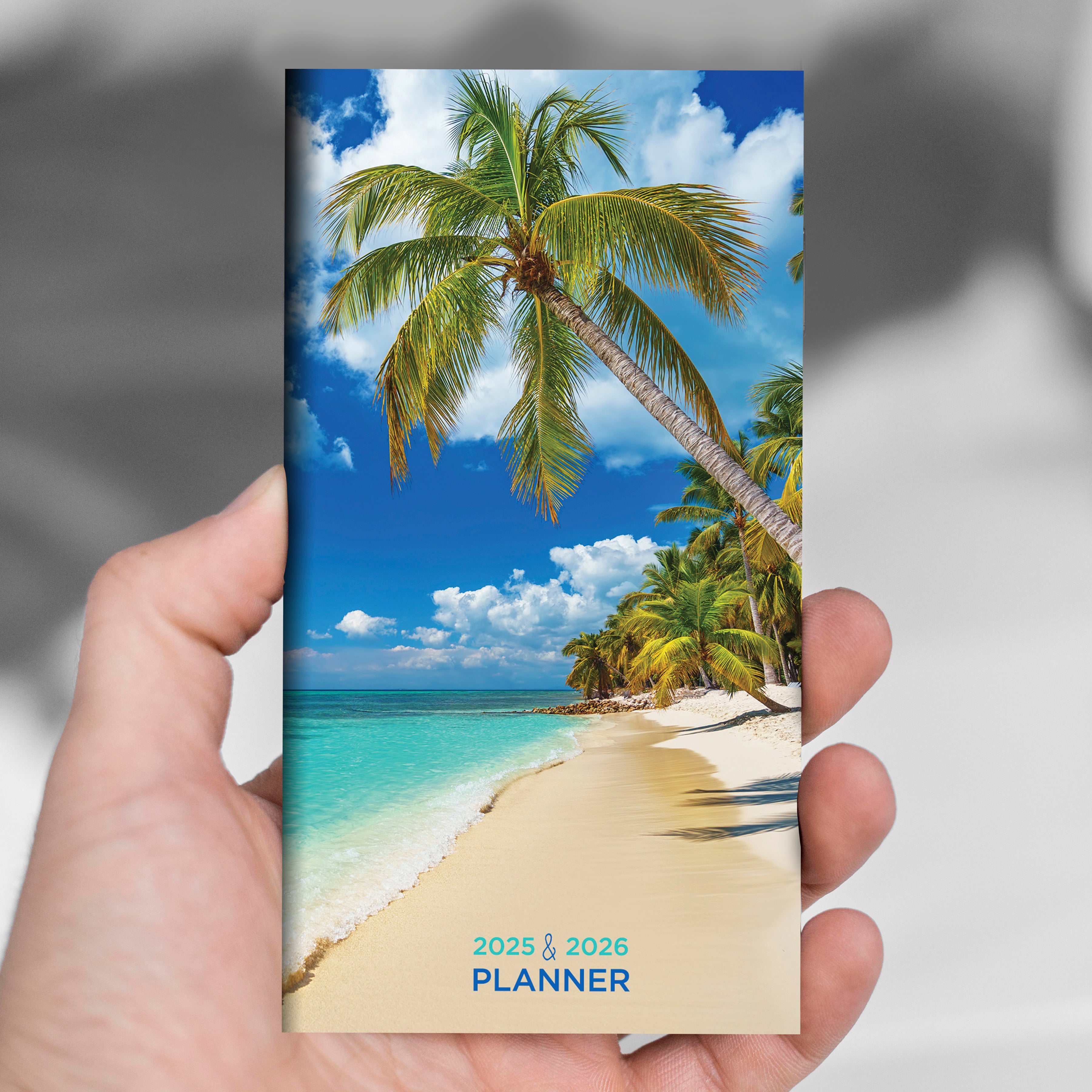 2025-2026 Beaches Small Monthly Pocket Planner SELWII