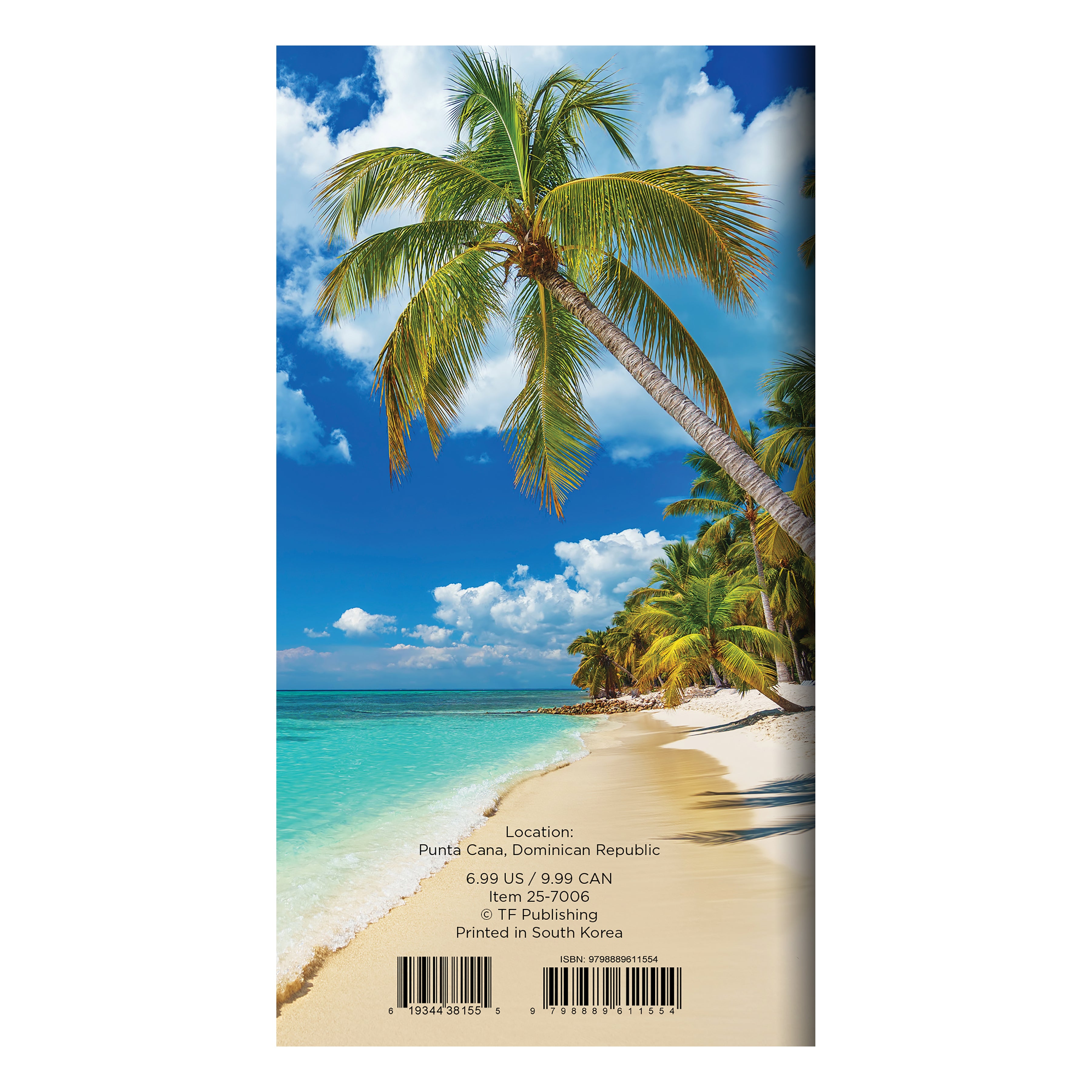 2025-2026 Beaches Small Monthly Pocket Planner SELWII