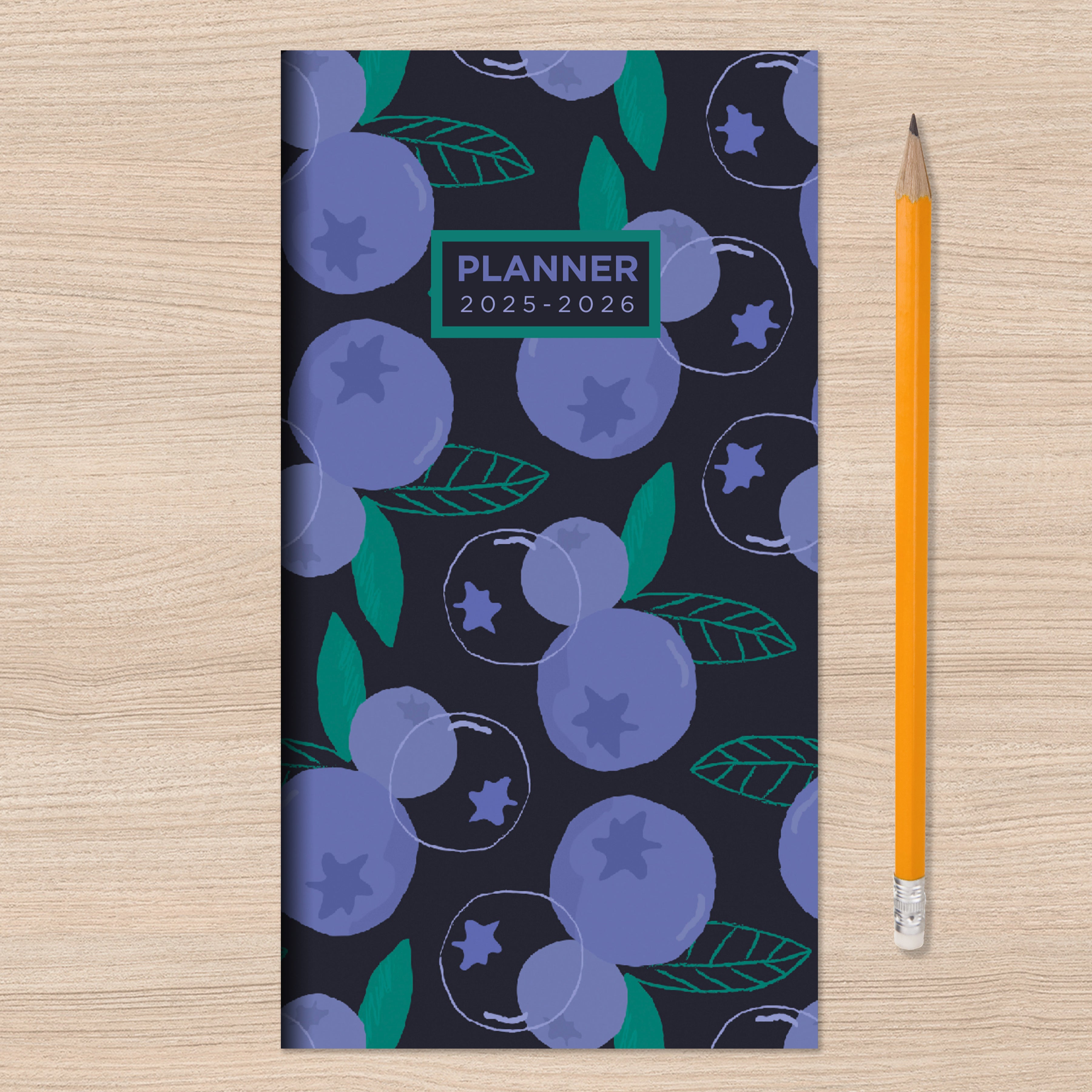 2025-2026 Blueberry Small Monthly Pocket Planner SELWII