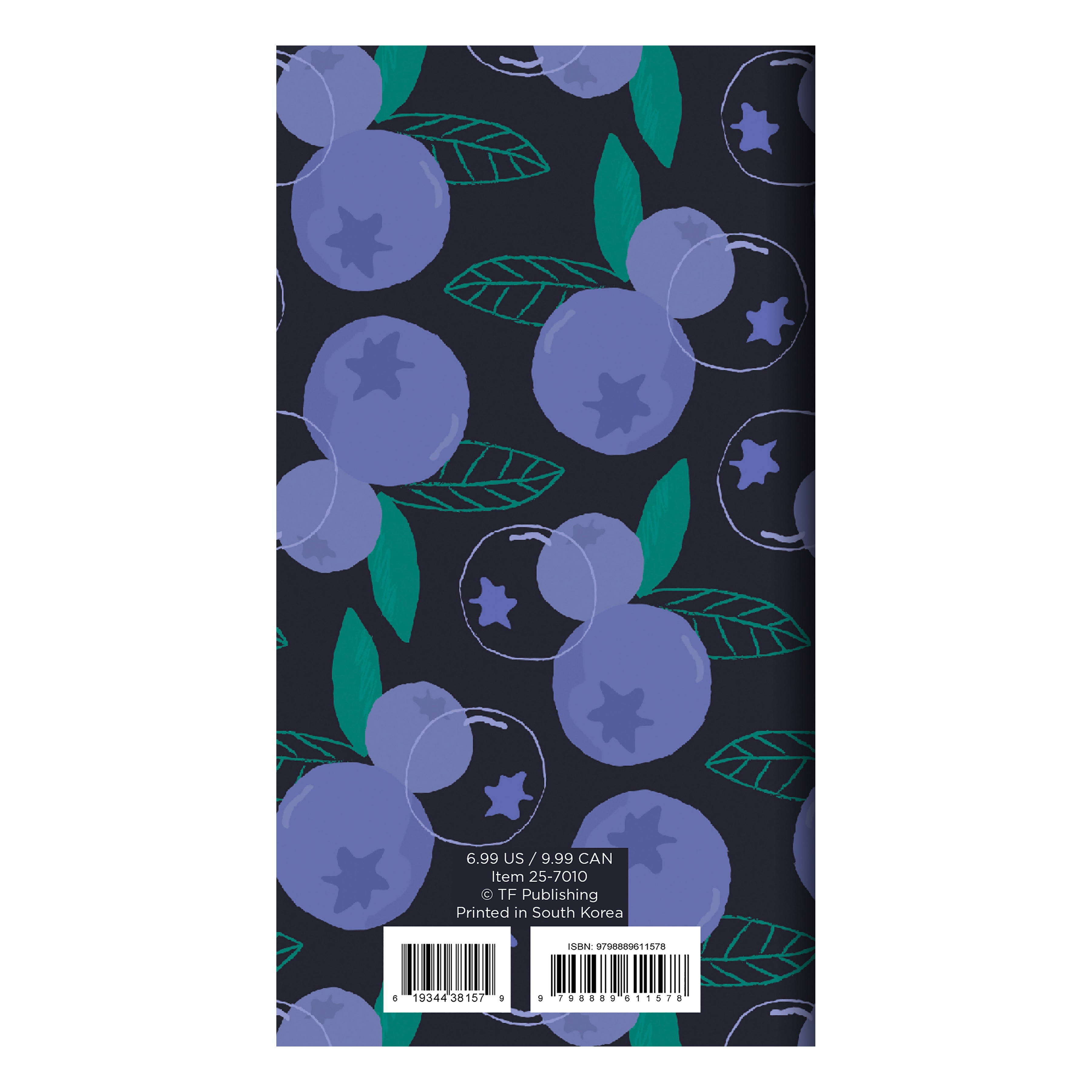 2025-2026 Blueberry Small Monthly Pocket Planner SELWII