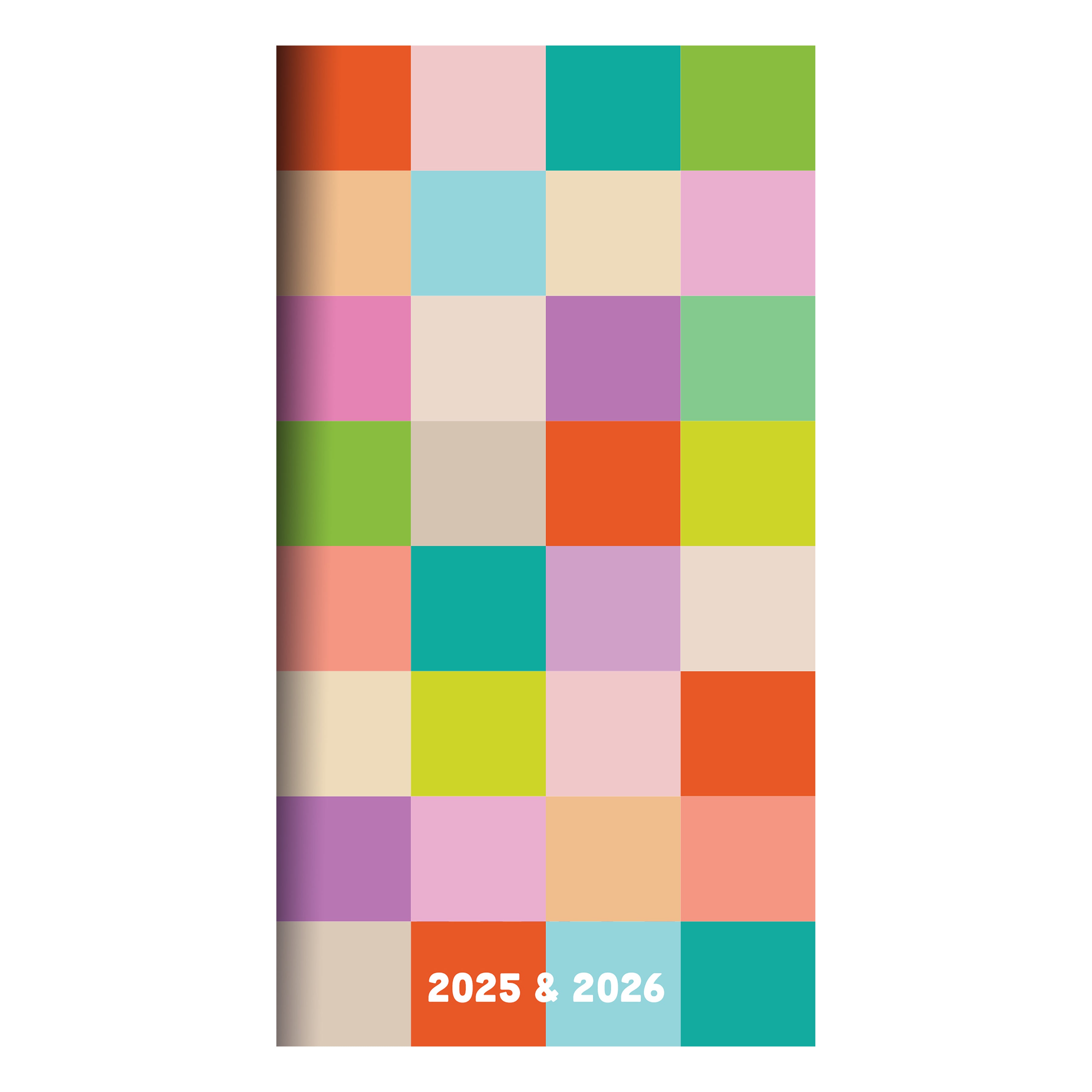 2025-2026 Check Your Colors Small Monthly Pocket Planner SELWII