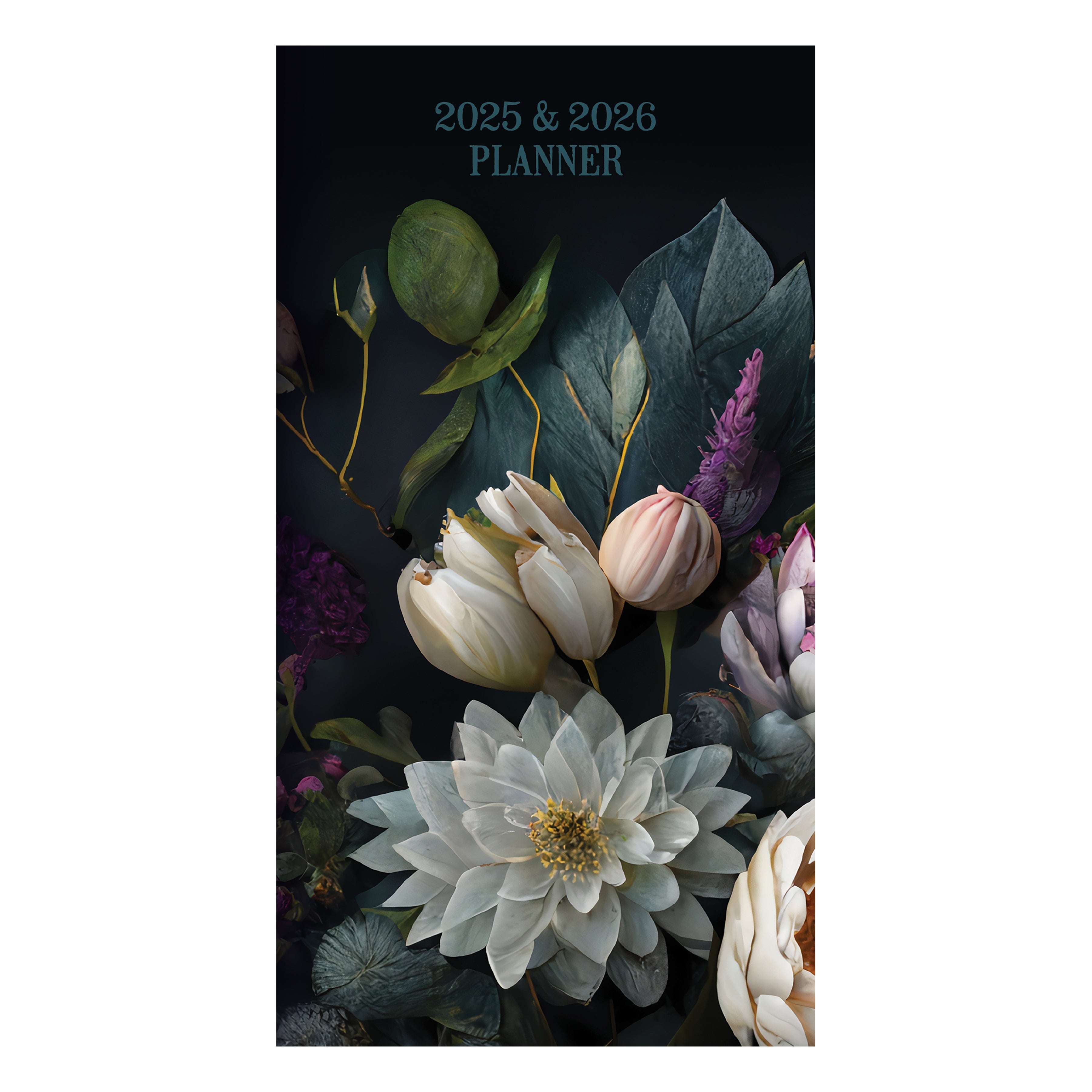 2025-2026 Dutch Flora Small Monthly Pocket Planner SELWII