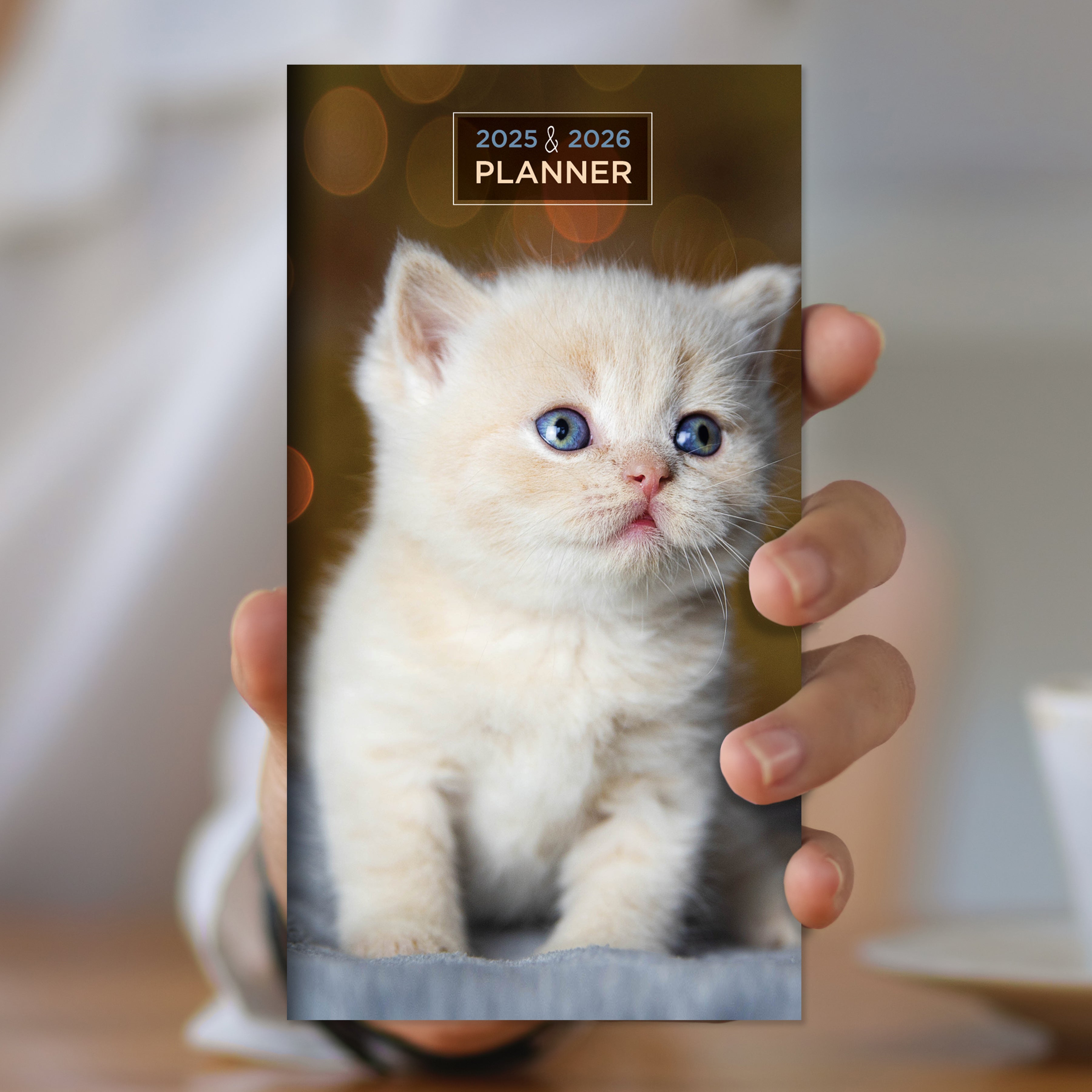 2025-2026 Kitten Small Monthly Pocket Planner SELWII