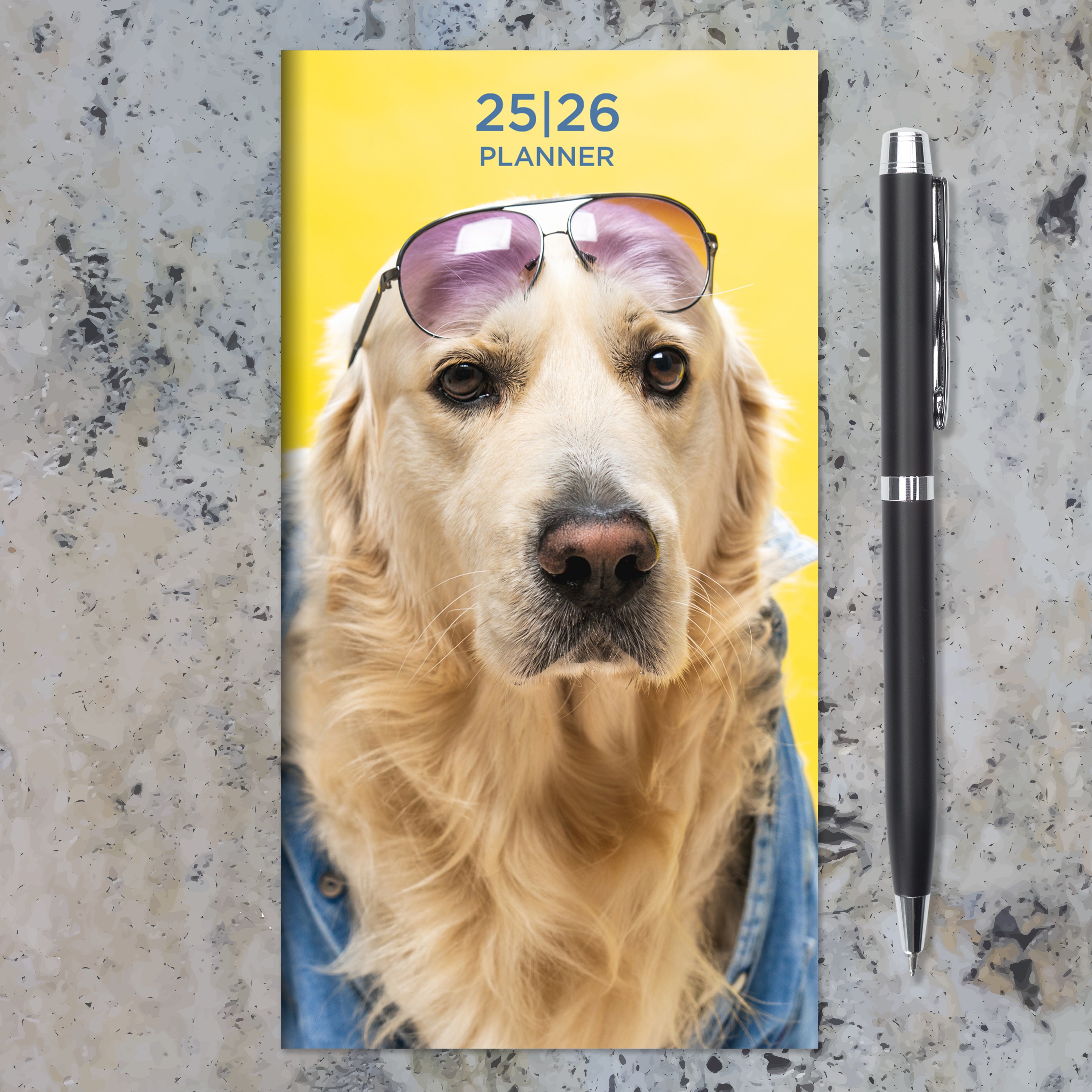 2025-2026 Sup Dog Small Monthly Pocket Planner SELWII